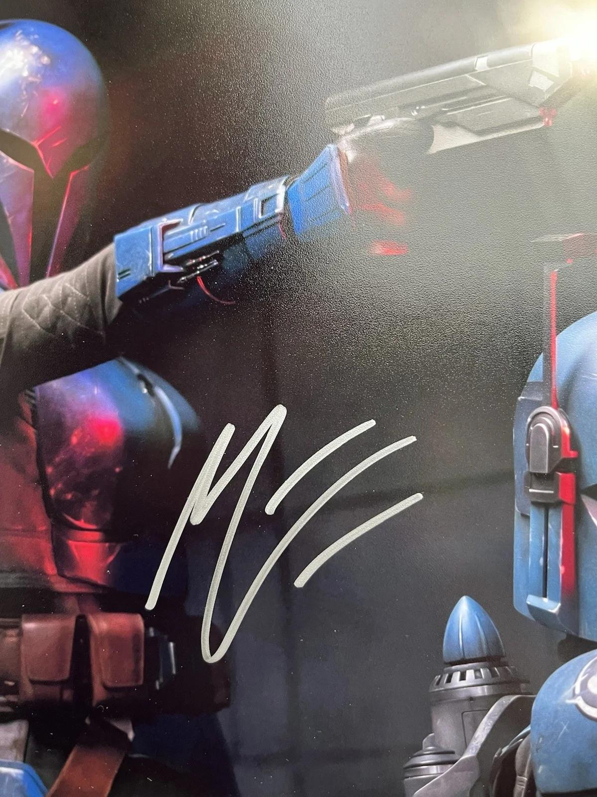 Mercedes Varnado — Mercedes Varnado Signed 11x17 Photo JSA COA Star Wars Mandalorian Sasha Banks, изображение 4