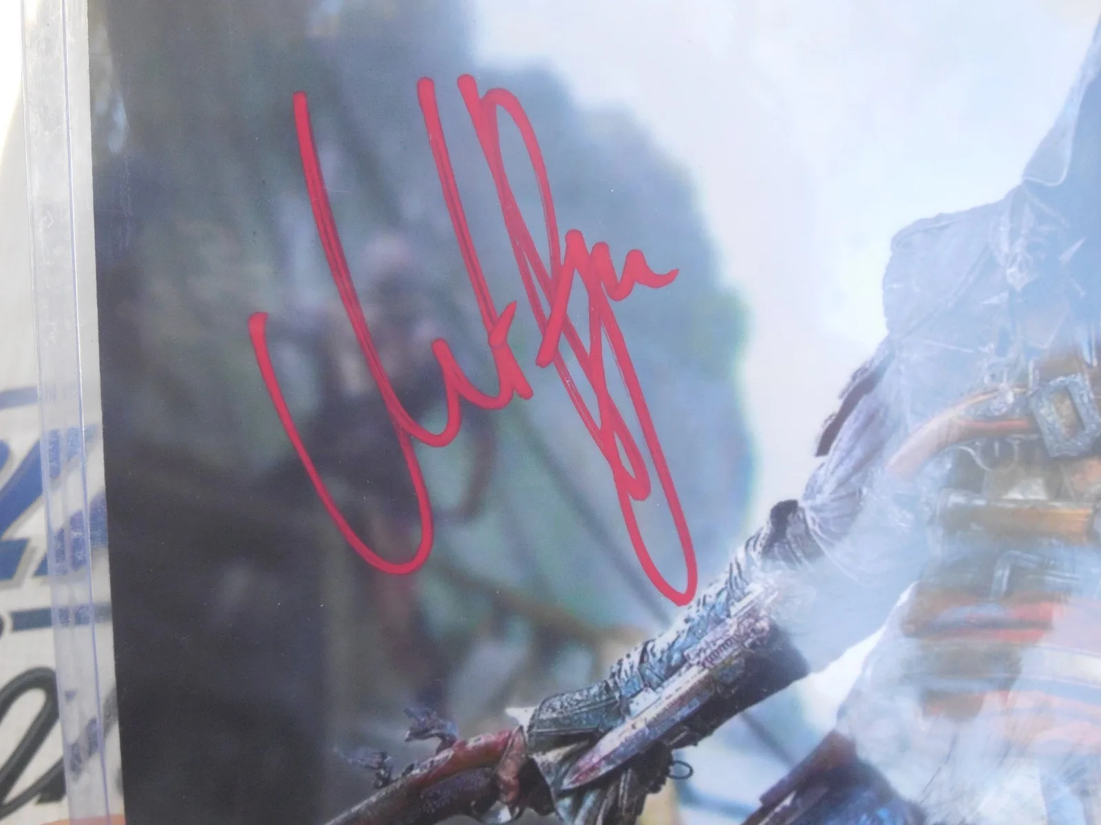 Matt Ryan Edward Kenway Assassins Creed Black Flag signed 11x14 photo JSA COA, image 2