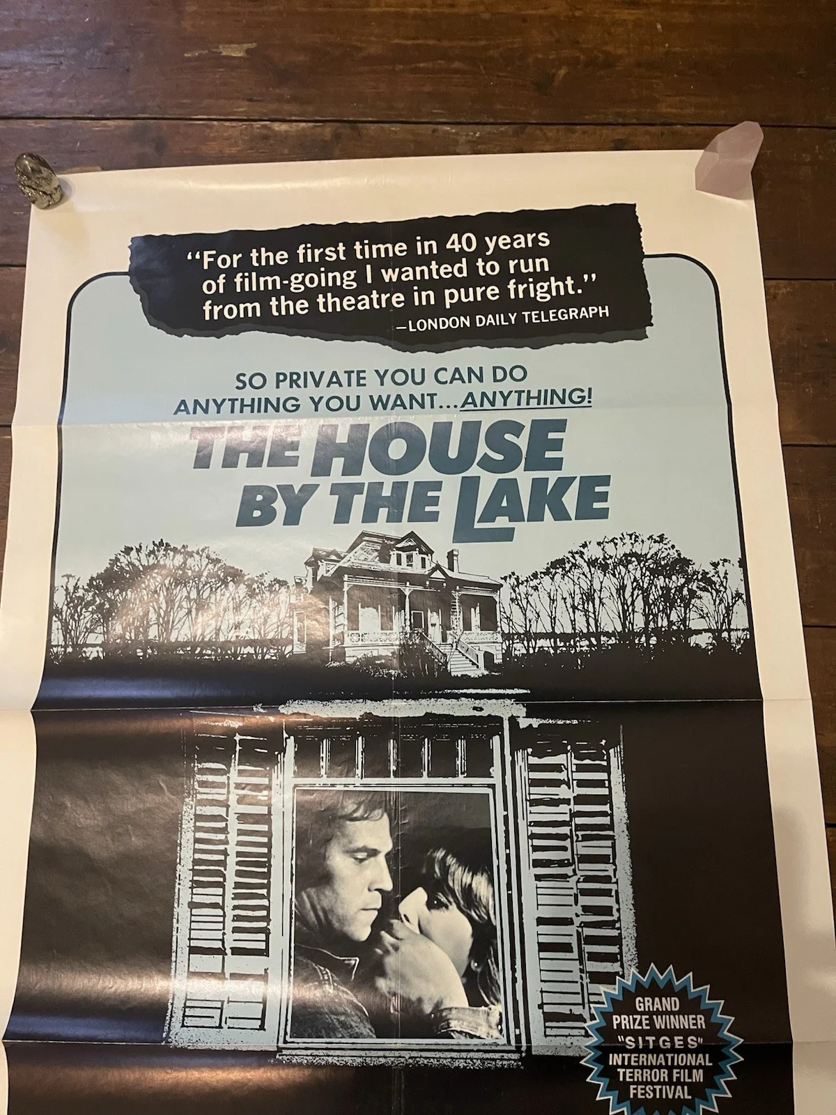 The House by the Lake 1976, Vintage original one sheet movie poster, Horror, изображение 2