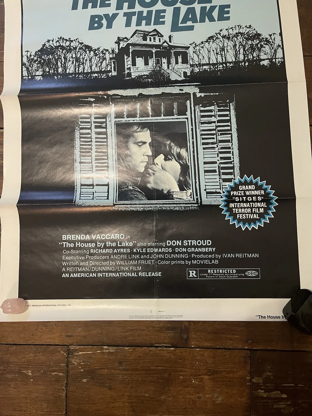 The House by the Lake 1976, Vintage original one sheet movie poster, Horror, изображение 3