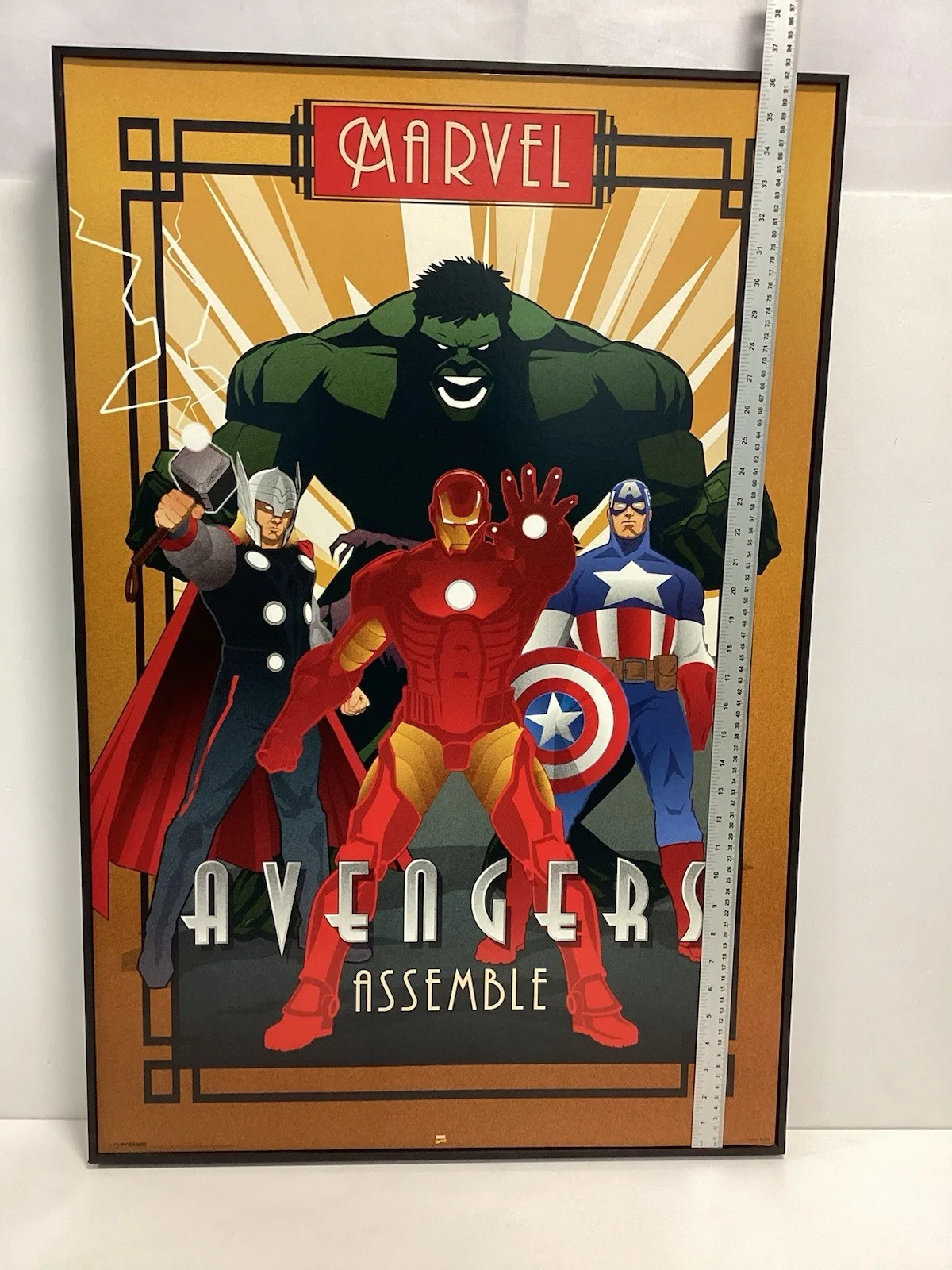 Avengers Assemble Framed Poster (93cm X 63cm)., image 4