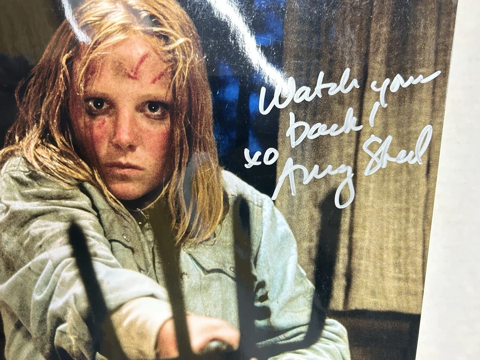 Amy Steel — "FridayThe13th" Part II - AMY STEEL ‘Ginny' - Signed 8x10 Photo w Inscription, изображение 3