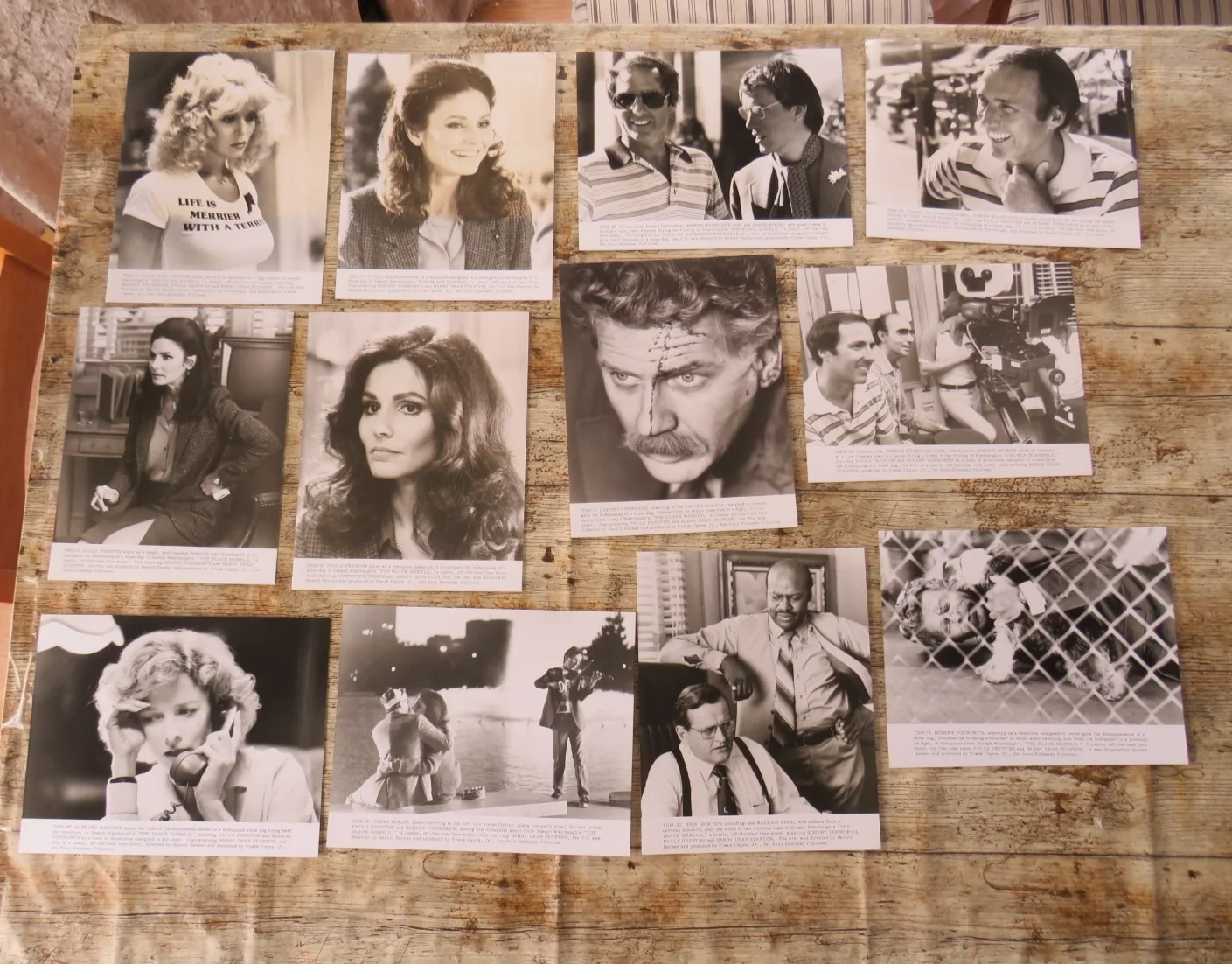 THE BLACK MARBLE ORIGINAL 1980 CINEMA PRESS KIT Robert Foxworth 24 PHOTOS 80's, изображение 4