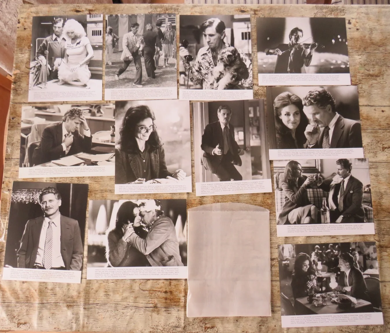 THE BLACK MARBLE ORIGINAL 1980 CINEMA PRESS KIT Robert Foxworth 24 PHOTOS 80's, изображение 5