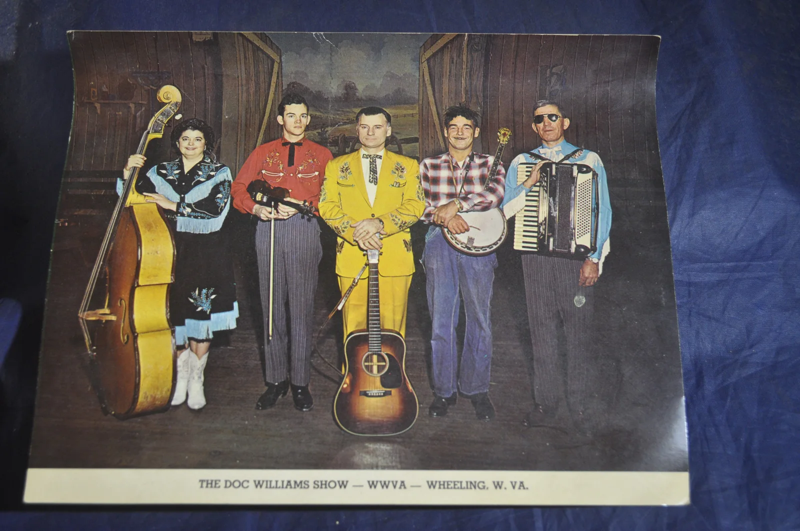 *SIGNED* Doc & Chickie Williams Photo: WWVA, Wheeling West Virginaia, изображение 2