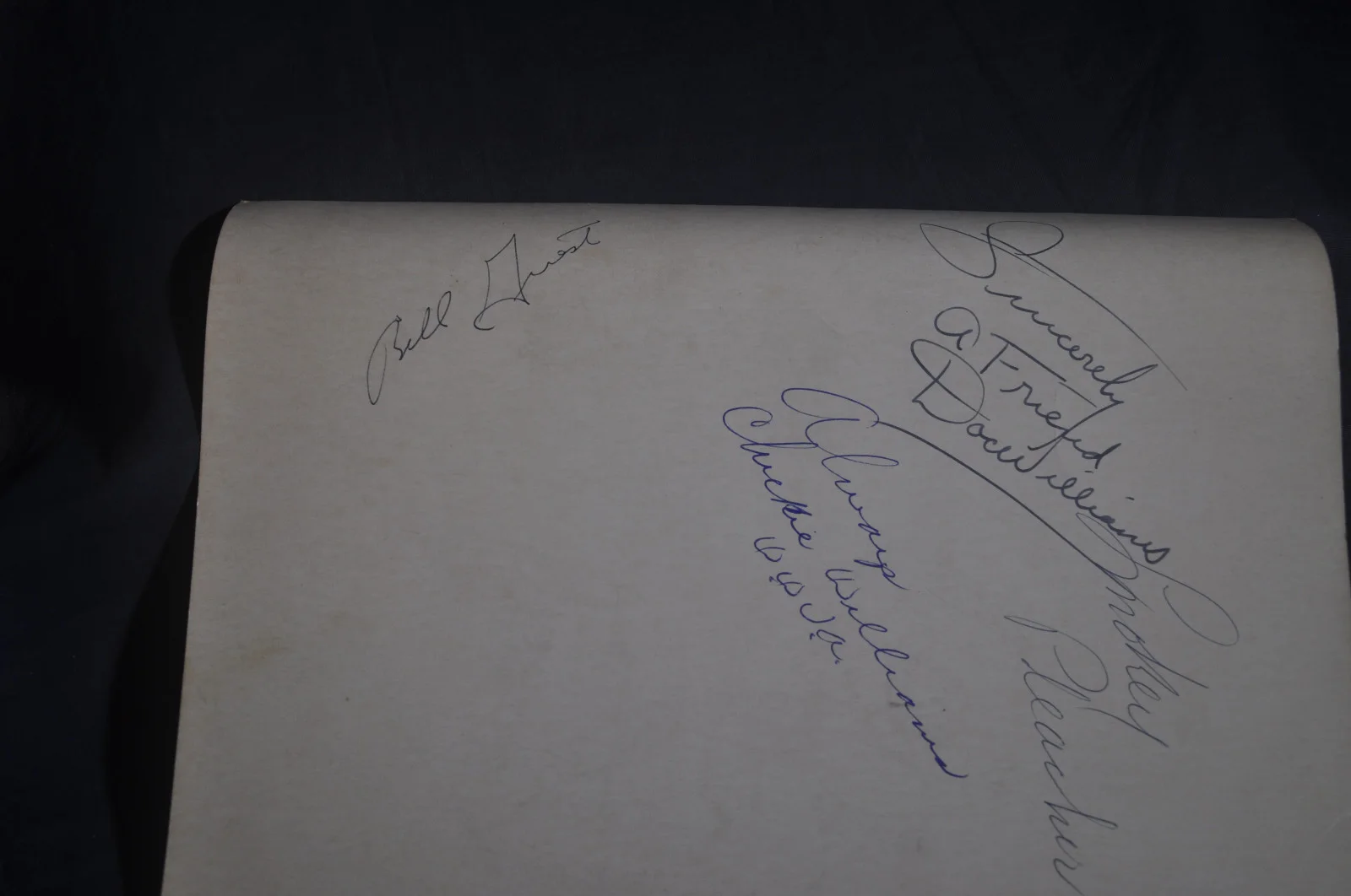 *SIGNED* Doc & Chickie Williams Photo: WWVA, Wheeling West Virginaia, изображение 3