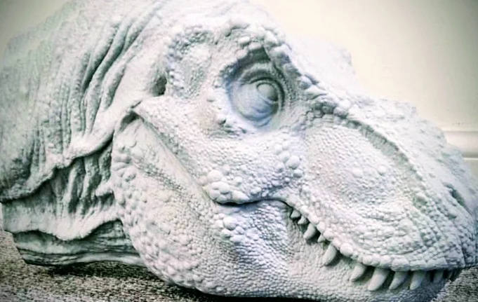 life size bust t-rex 1:5 scale t-rex prop jurassic park.....pre-order, image 3