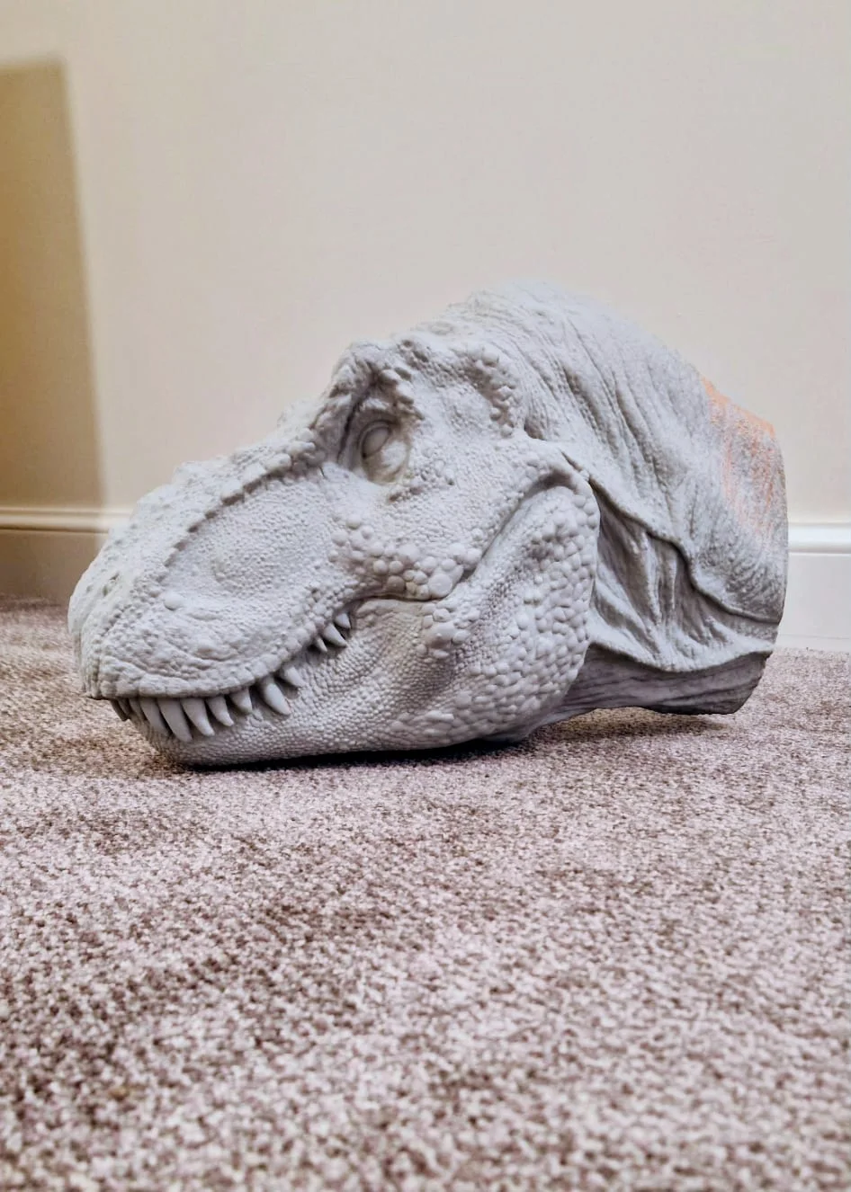 life size bust t-rex 1:5 scale t-rex prop jurassic park.....pre-order, image 5