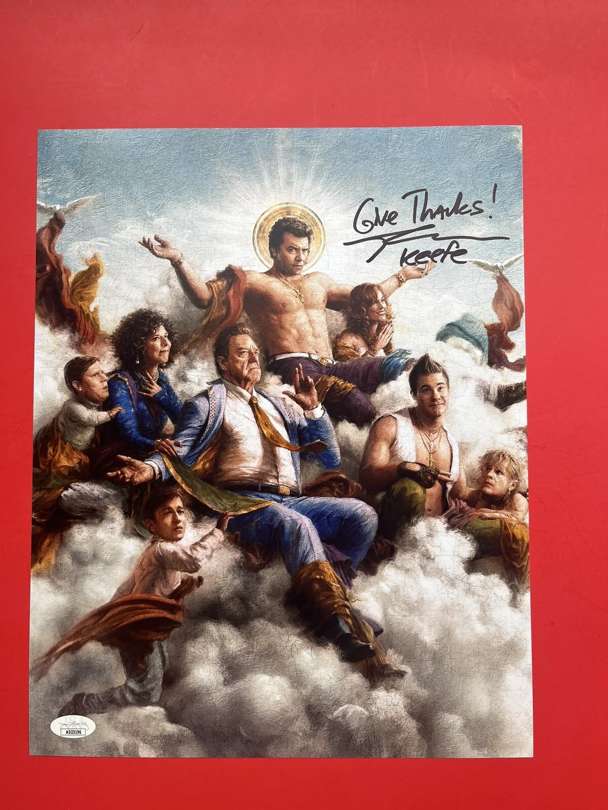 Tony Cavalero — Tony Cavalero Signed Righteous Gemstones 11x14 Photo JSA COA Keefe HBO, image 2