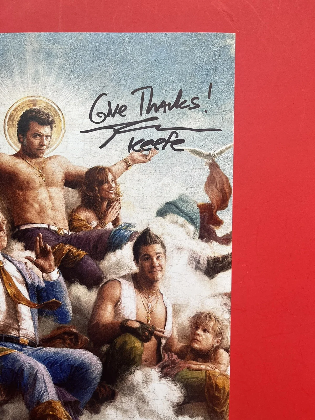 Tony Cavalero — Tony Cavalero Signed Righteous Gemstones 11x14 Photo JSA COA Keefe HBO, image 3