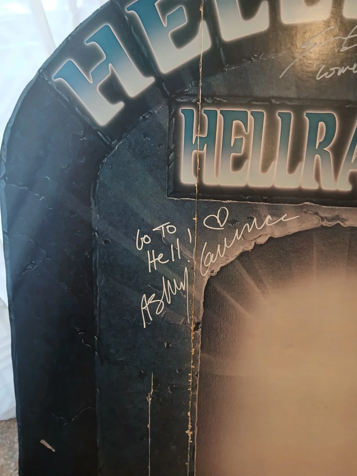 Ashley Laurance, Sean Chapman — Hellbound Hellraiser theatrical standee, image 2