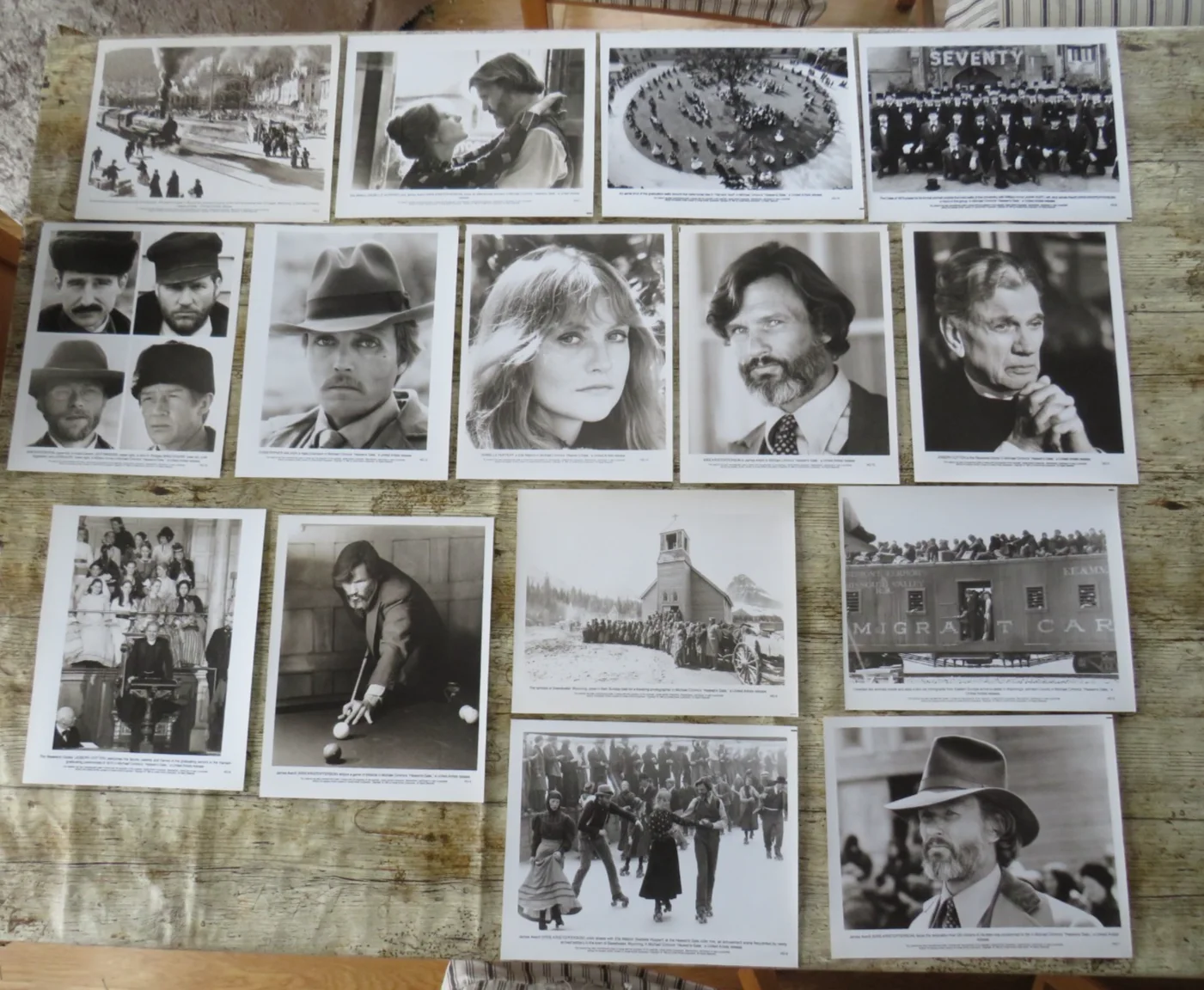 HEAVEN'S GATE ORIGINAL 1980 CINEMA MOVIE PRESS KIT Kris Kristofferson 15 PHOTOS, изображение 4