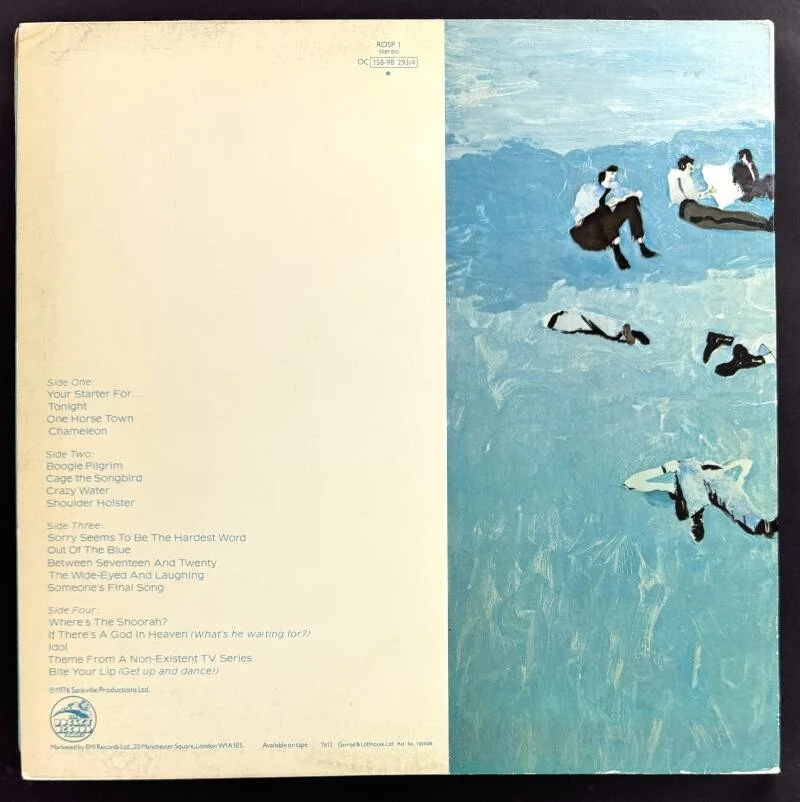 Elton John — Elton John Signed Autograph Blue Moves Album Record - Vintage Signature JSA COA, изображение 2