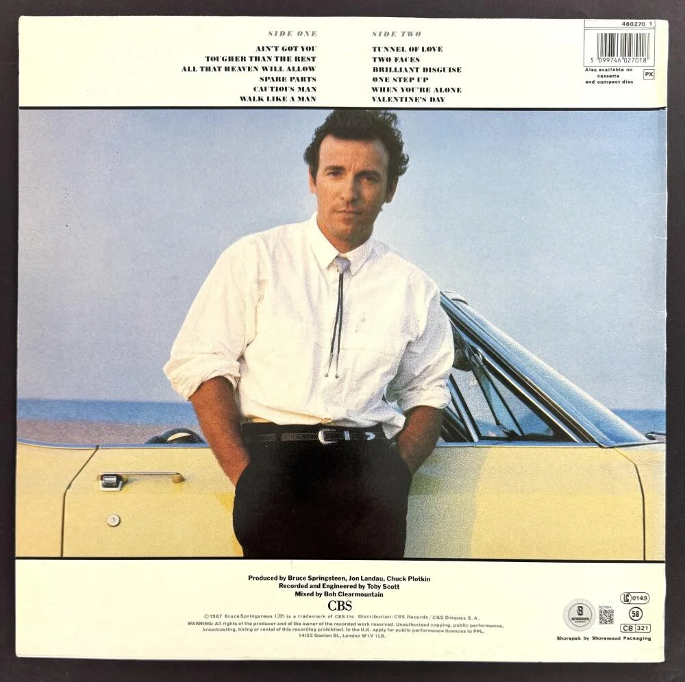 Roy Bittan, Jon Landau, Nils Lofgren, Bruce Springsteen, Garry Ta — Bruce Springsteen and E Street Band x6 Signed Autograph Album Record Beckett COA, image 2
