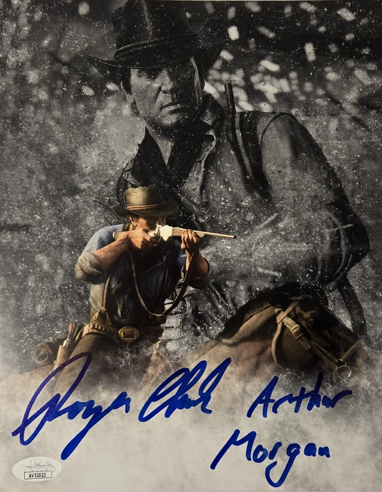 Roger Clark — Roger Clark Signed Photo Red Dead Redemption Arthur Morgan Autograph 8x10 JSA 23