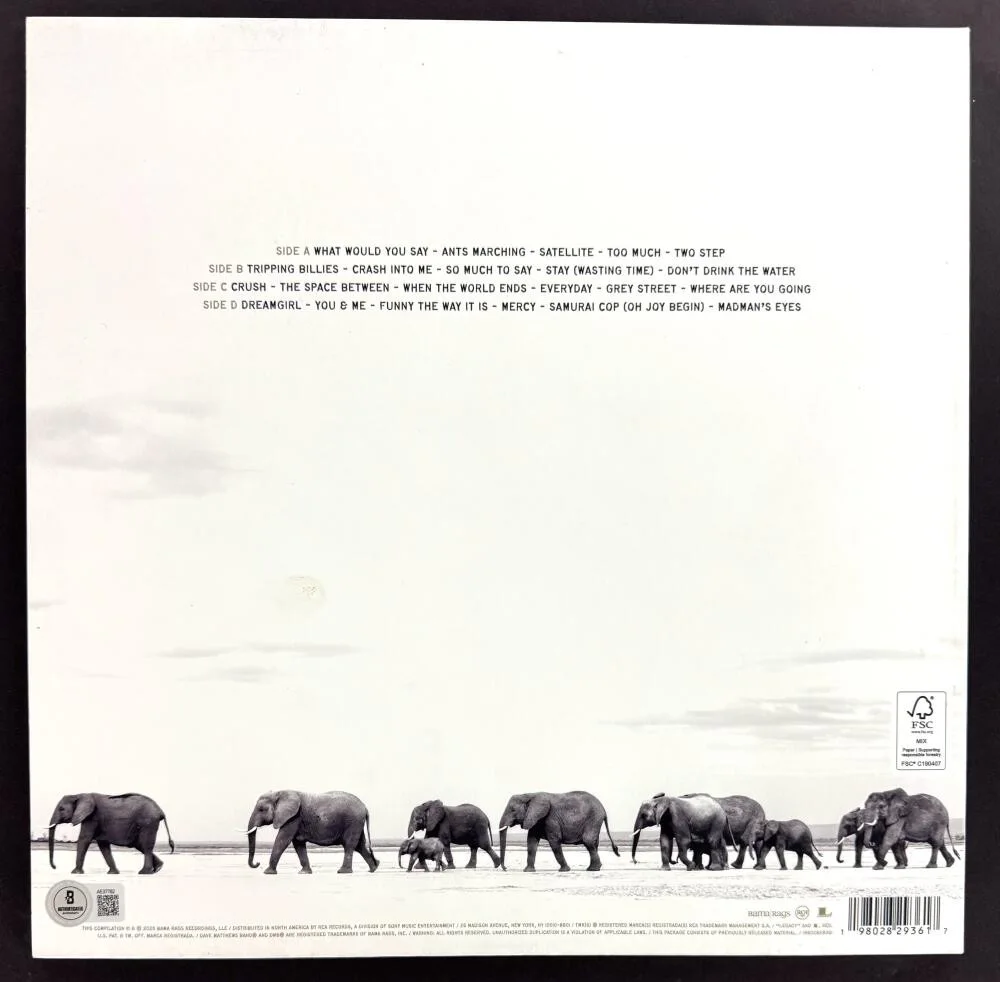 Dave Matthews — Dave Matthews Signed Autograph Album Vinyl Record - Band The Singles Beckett COA, изображение 2
