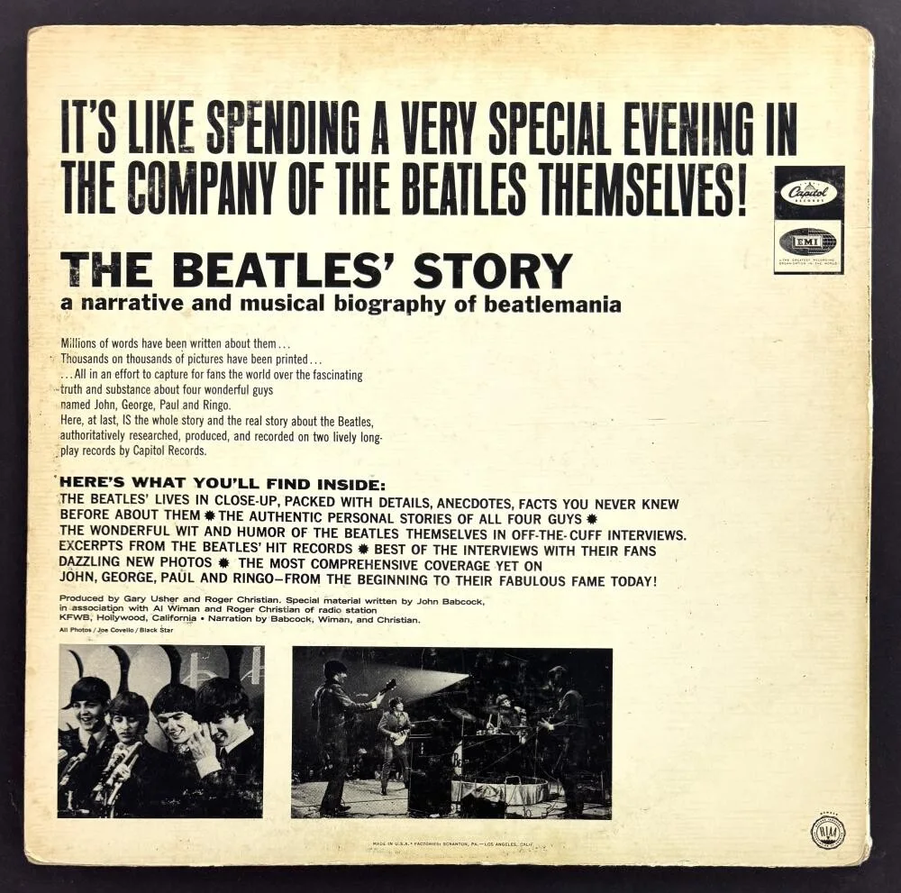 Paul McCartney — Paul McCartney Signed Autograph Album Vinyl Record The Beatles Story Beckett COA, изображение 2