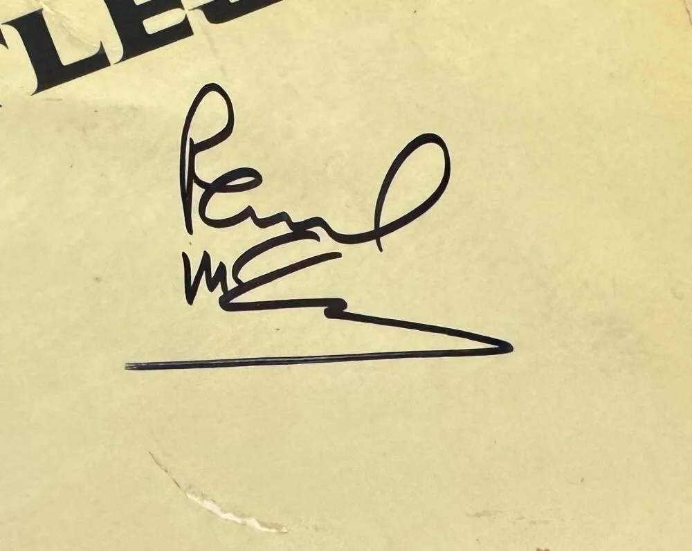 Paul McCartney — Paul McCartney The Beatles Signed Autograph Album Vinyl Record Help! w/ JSA COA, изображение 3