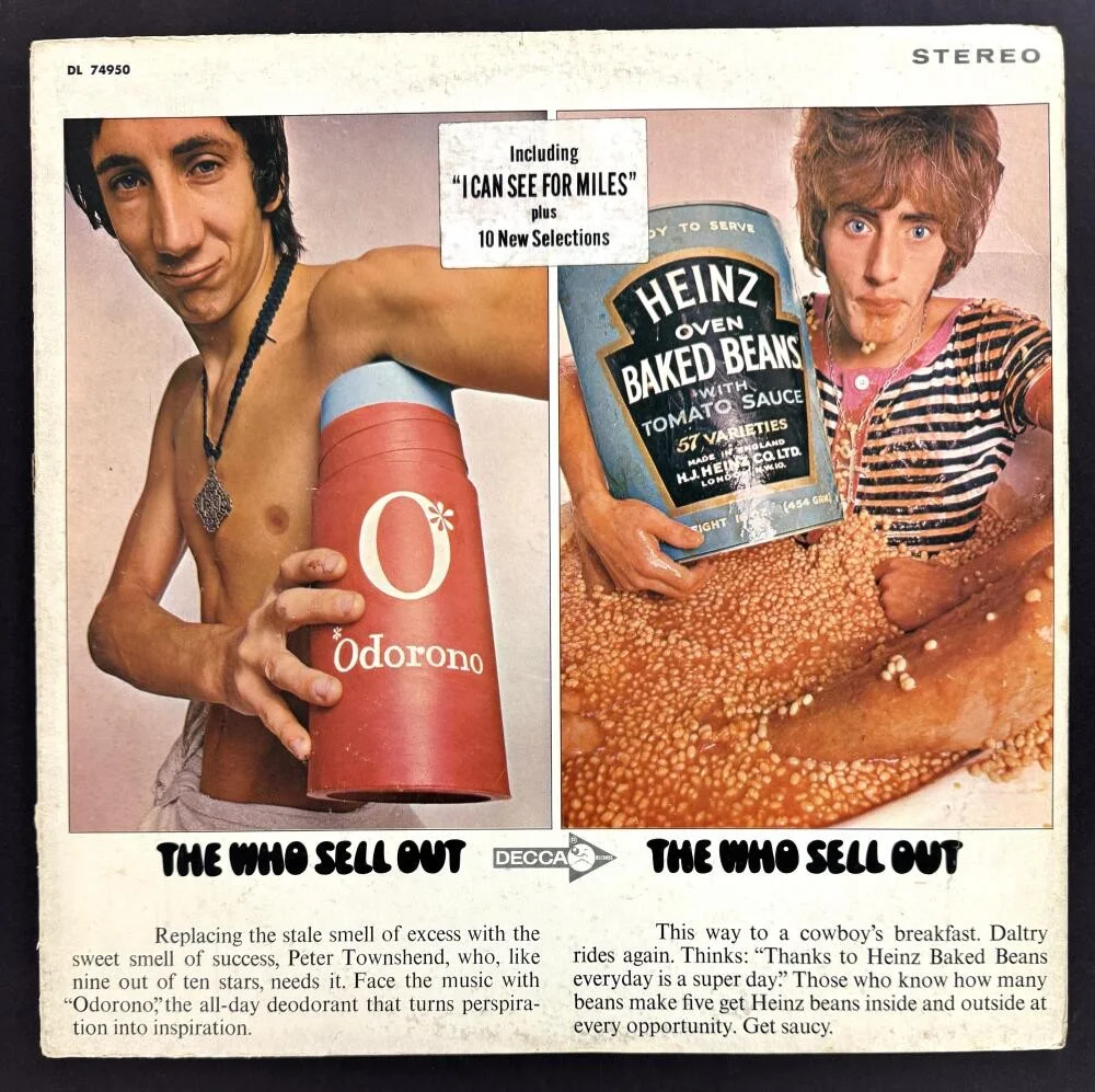 John Entwistle — John Entwistle The Who Signed Autograph Album Vinyl Record - Sell Out w/ JSA COA, изображение 2