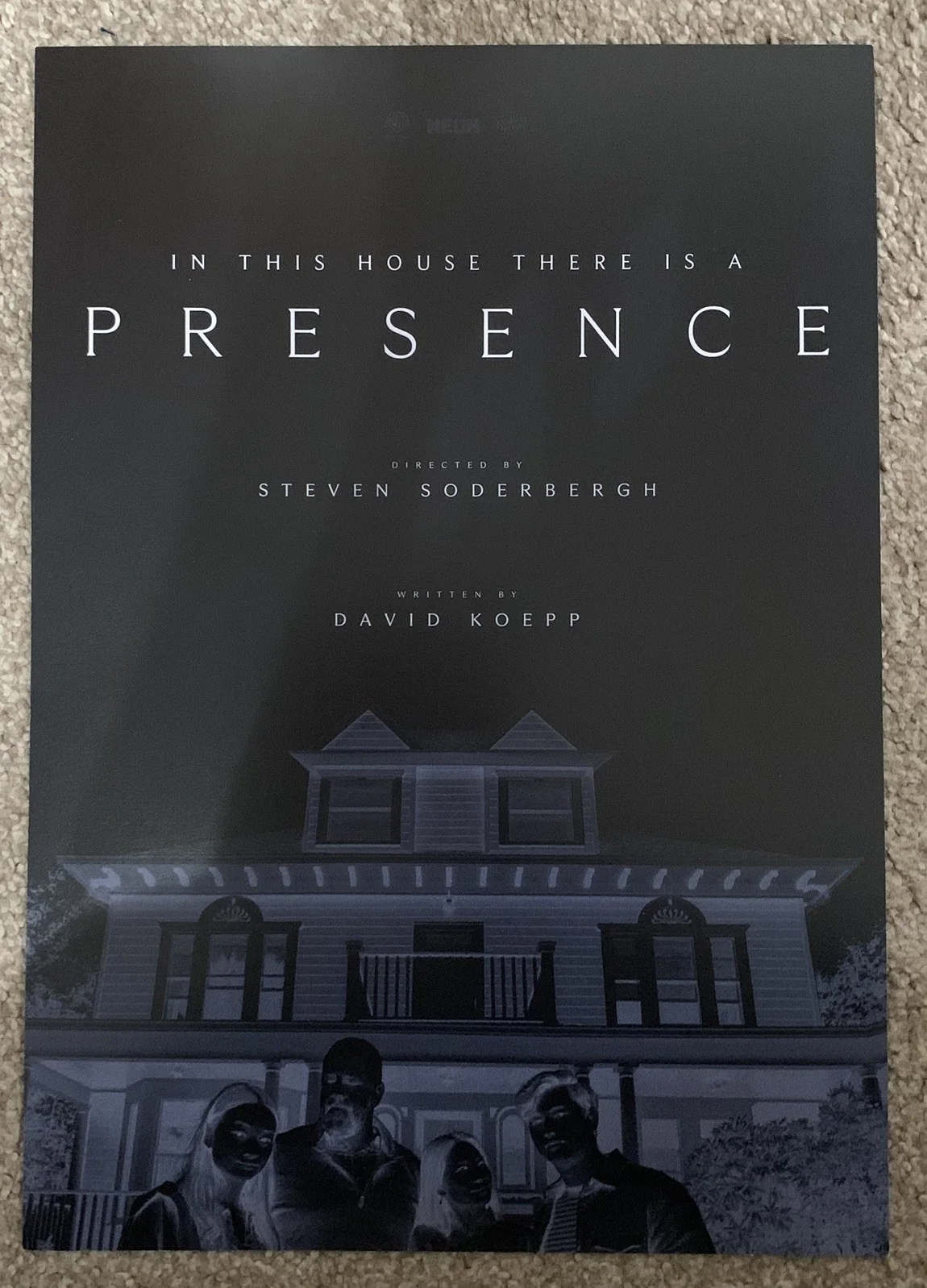 Presence 2025 - A3 Genuine Picturehouse Poster - Supernatural Movie Print Poster, изображение 2