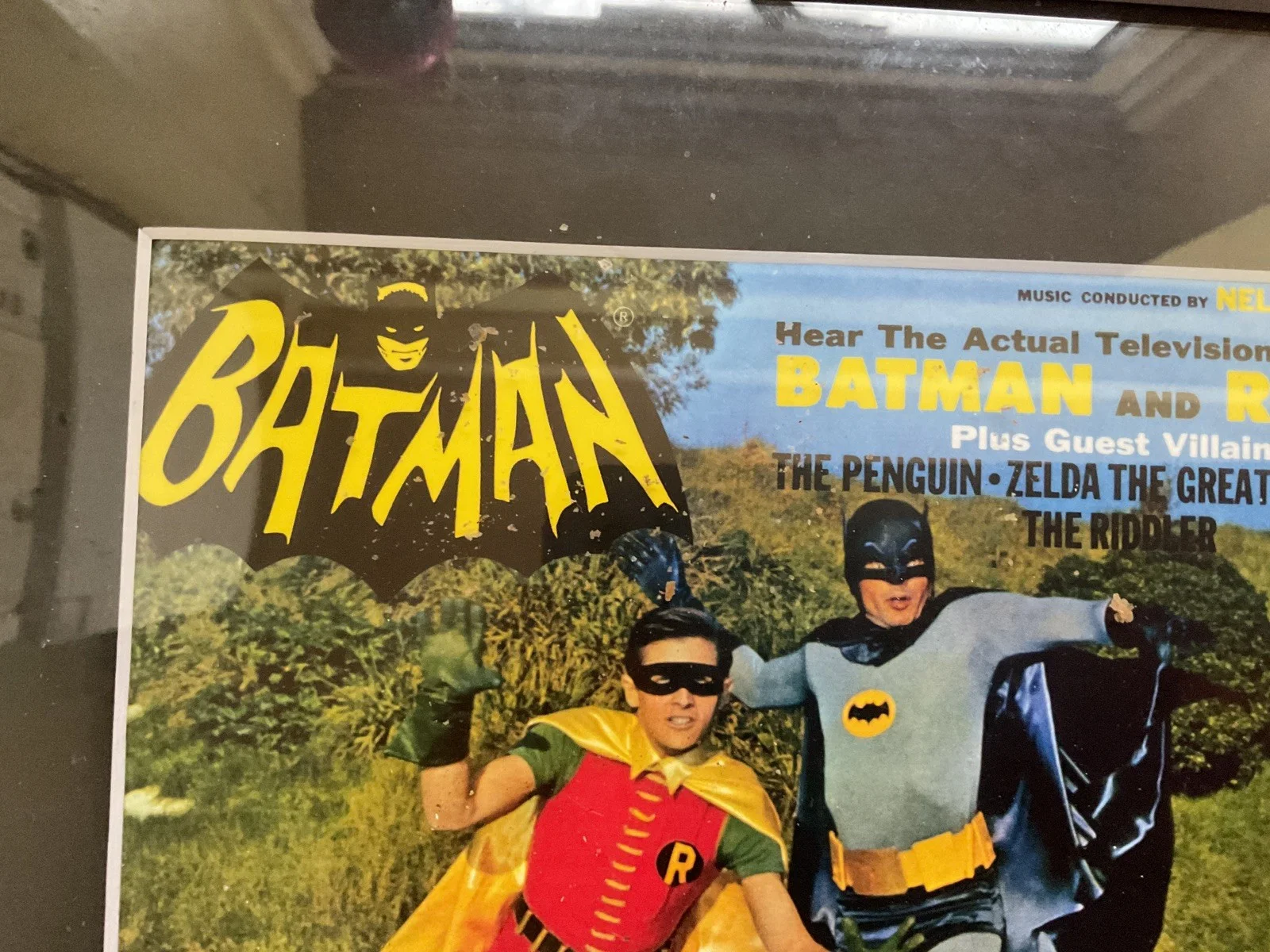 Batman & Robin Rare Vintage Framed Art Print, image 3