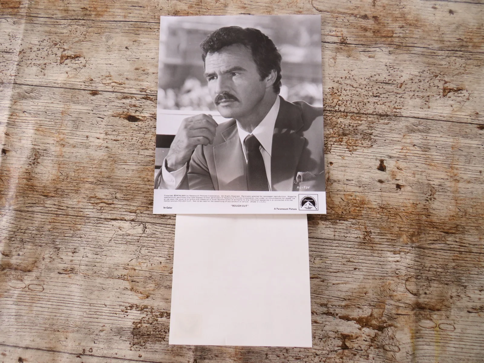 ROUGH CUT ORIGINAL 1980 CINEMA FILM MOVIE PRESS KIT Burt Reynolds 11 PHOTOS 80's, изображение 5
