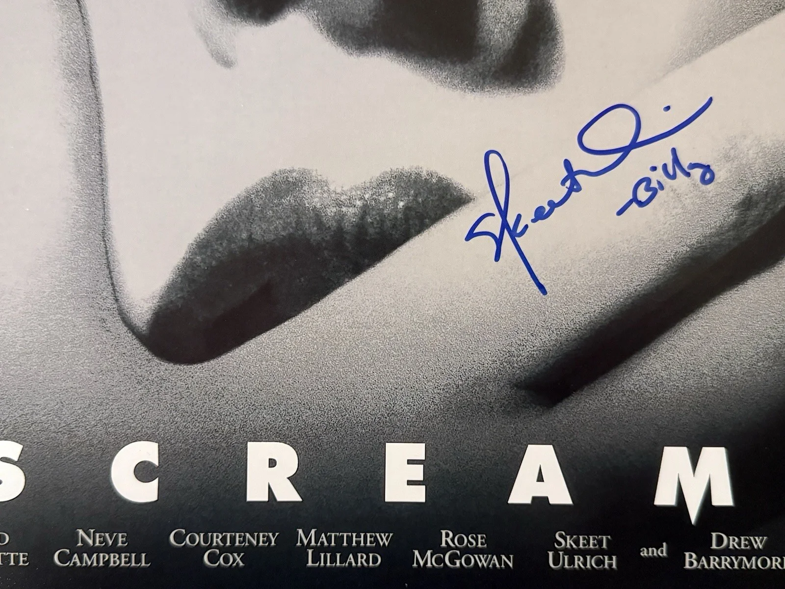 Skeet Ulrich — Skeet Ulrich Signed 11x17 Photo Scream 1996 EXACT PROOF Billy Loomis A, изображение 2