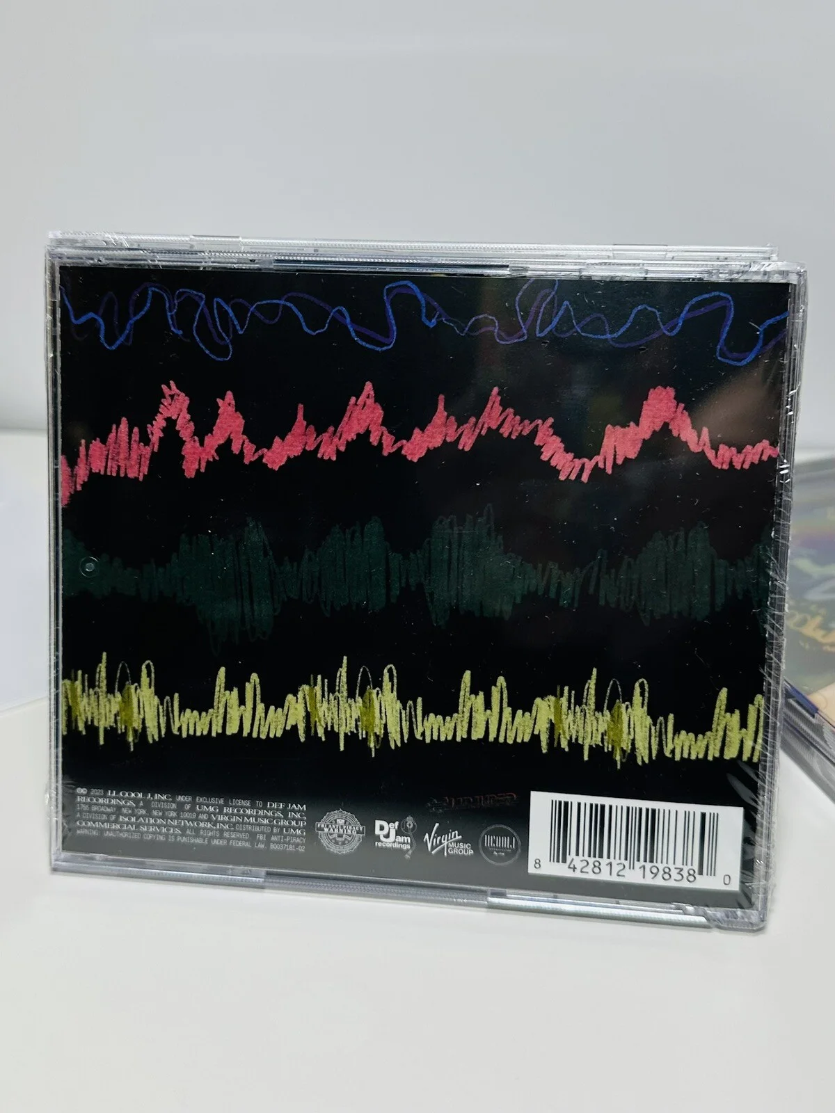 LL COOL J - The Force Signed / Autographed CD - New and Sealed, image 2