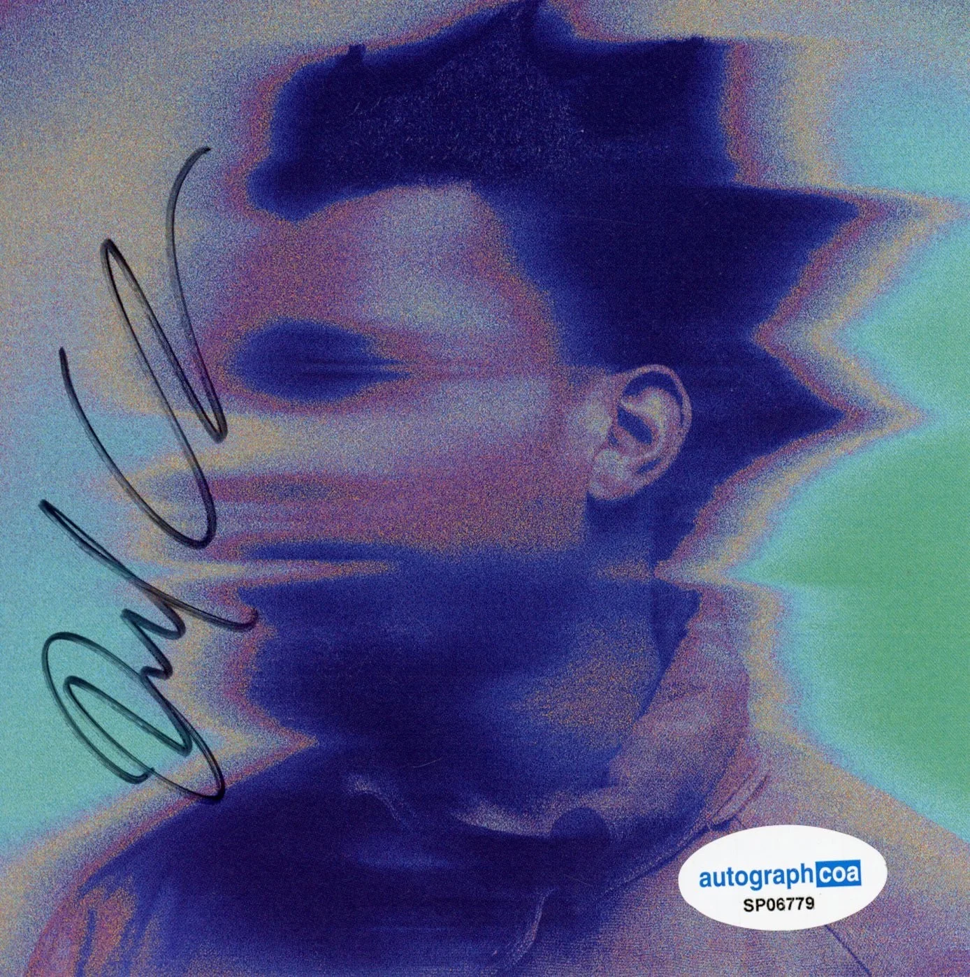 Denzel Curry Signed Autograph Melt My Eyez See Your Future CD Framed ACOA COA, image 4