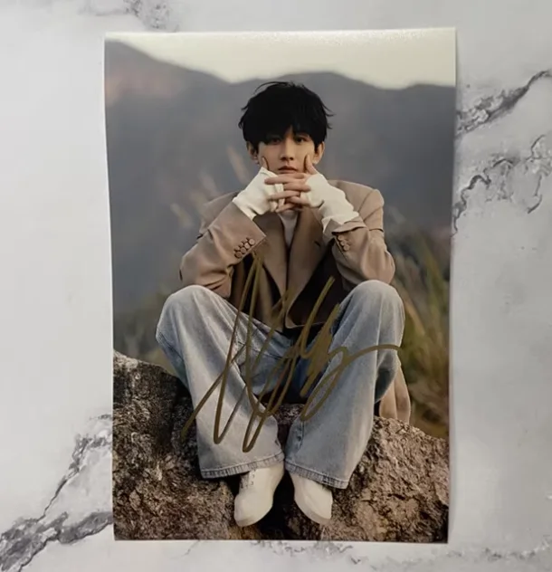 Cheng Yi Handwritten Signature Photo 6-Inch Photo, изображение 2