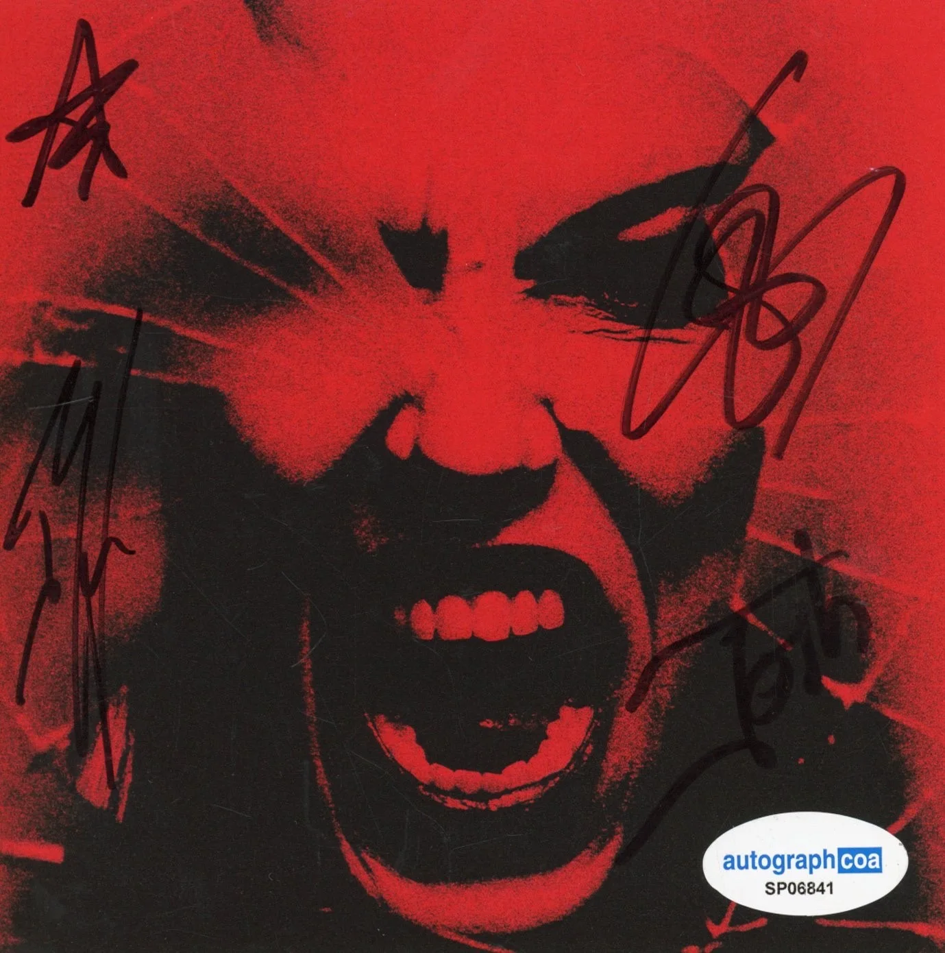 HALESTORM Signed Autograph BACK FROM THE DEAD CD Framed Lzzy Hale Full Band ACOA, image 2