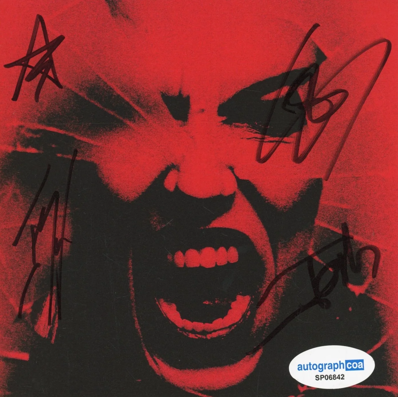 HALESTORM Signed Autograph BACK FROM THE DEAD CD Framed Lzzy Hale Full Band ACOA, image 3