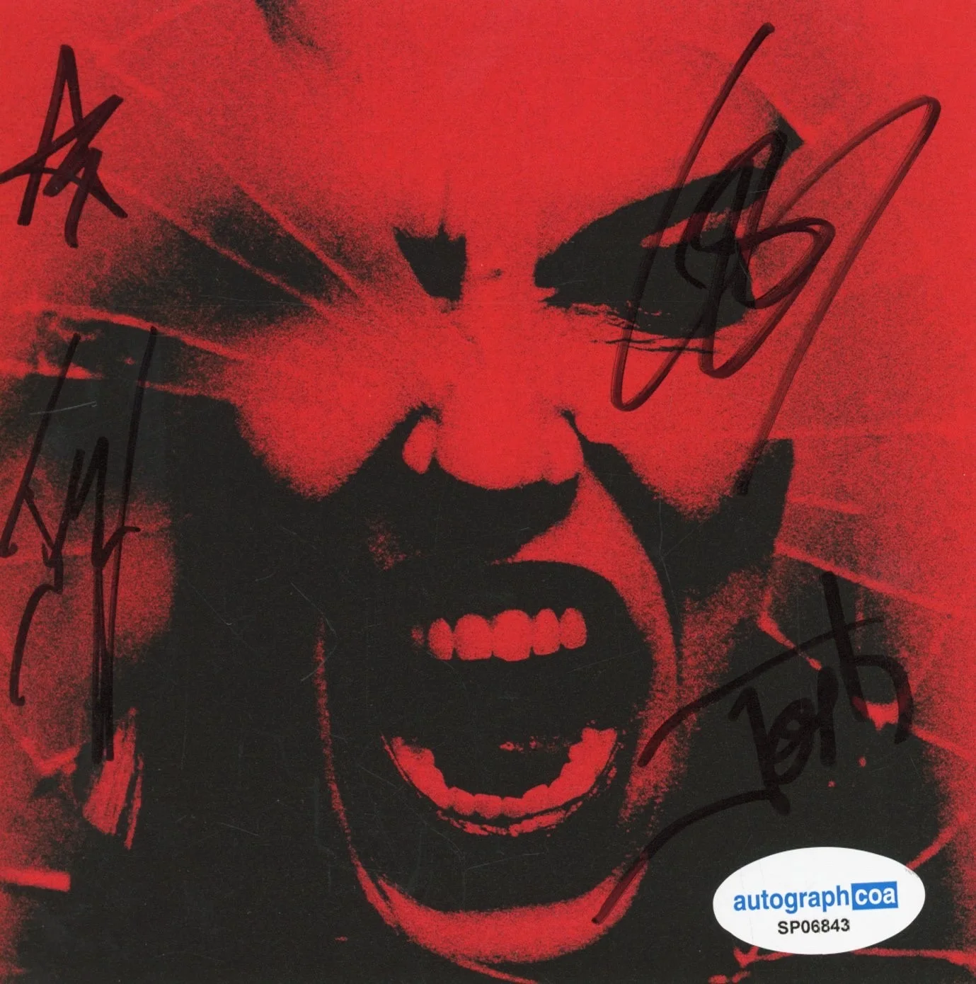 HALESTORM Signed Autograph BACK FROM THE DEAD CD Framed Lzzy Hale Full Band ACOA, image 4