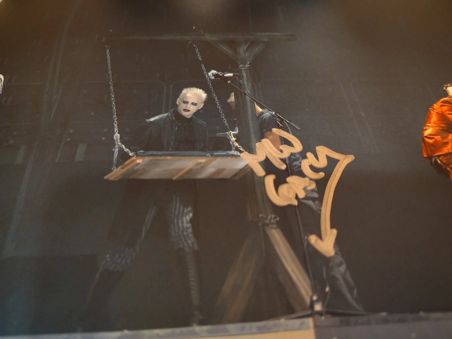 Madonna Wayne Gacy Signed Live 8x10 Photo Marilyn Manson Band Keyboard Piano, изображение 3