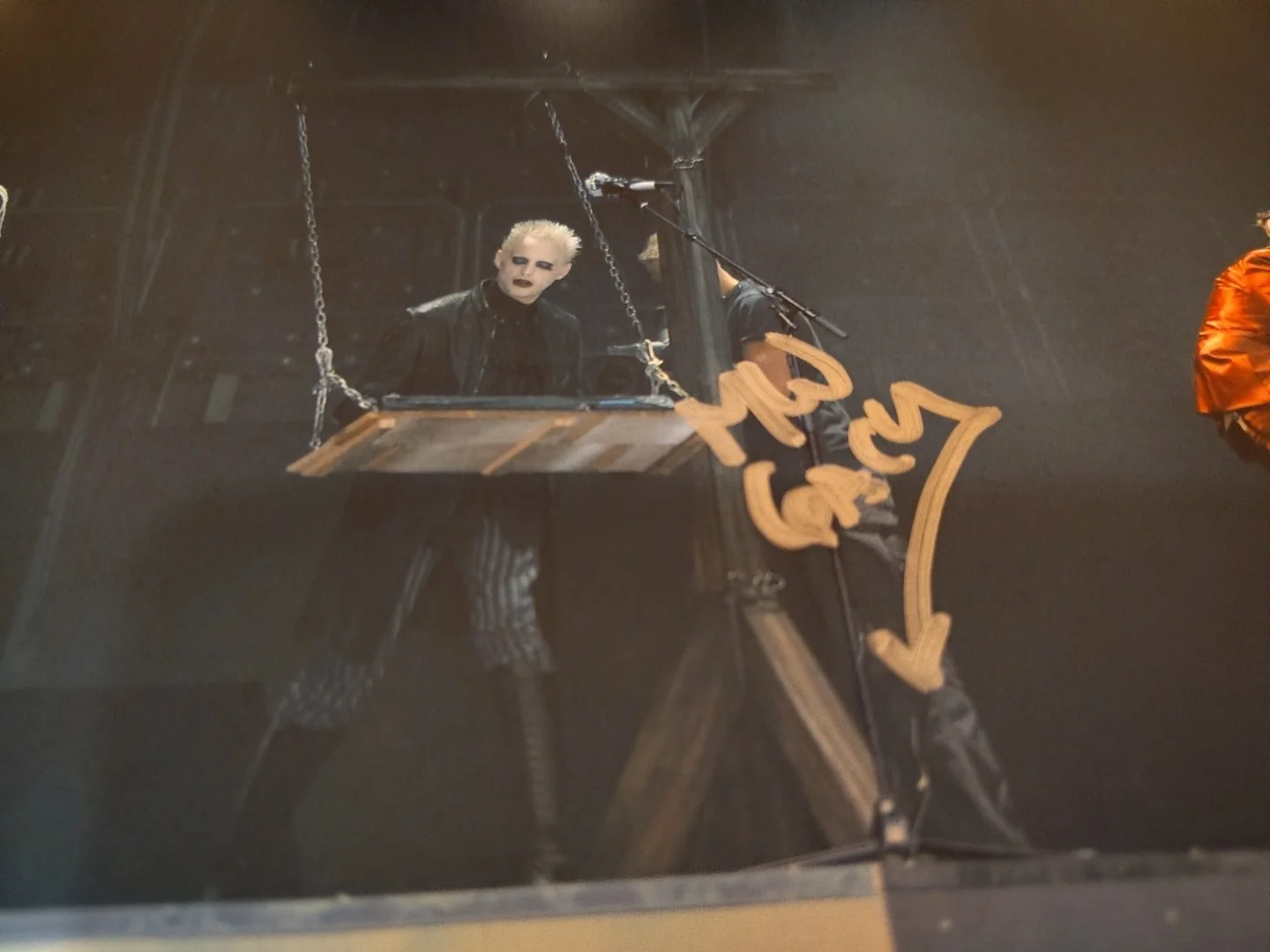 Madonna Wayne Gacy Signed Live 8x10 Photo Marilyn Manson Band Keyboard Piano, изображение 4
