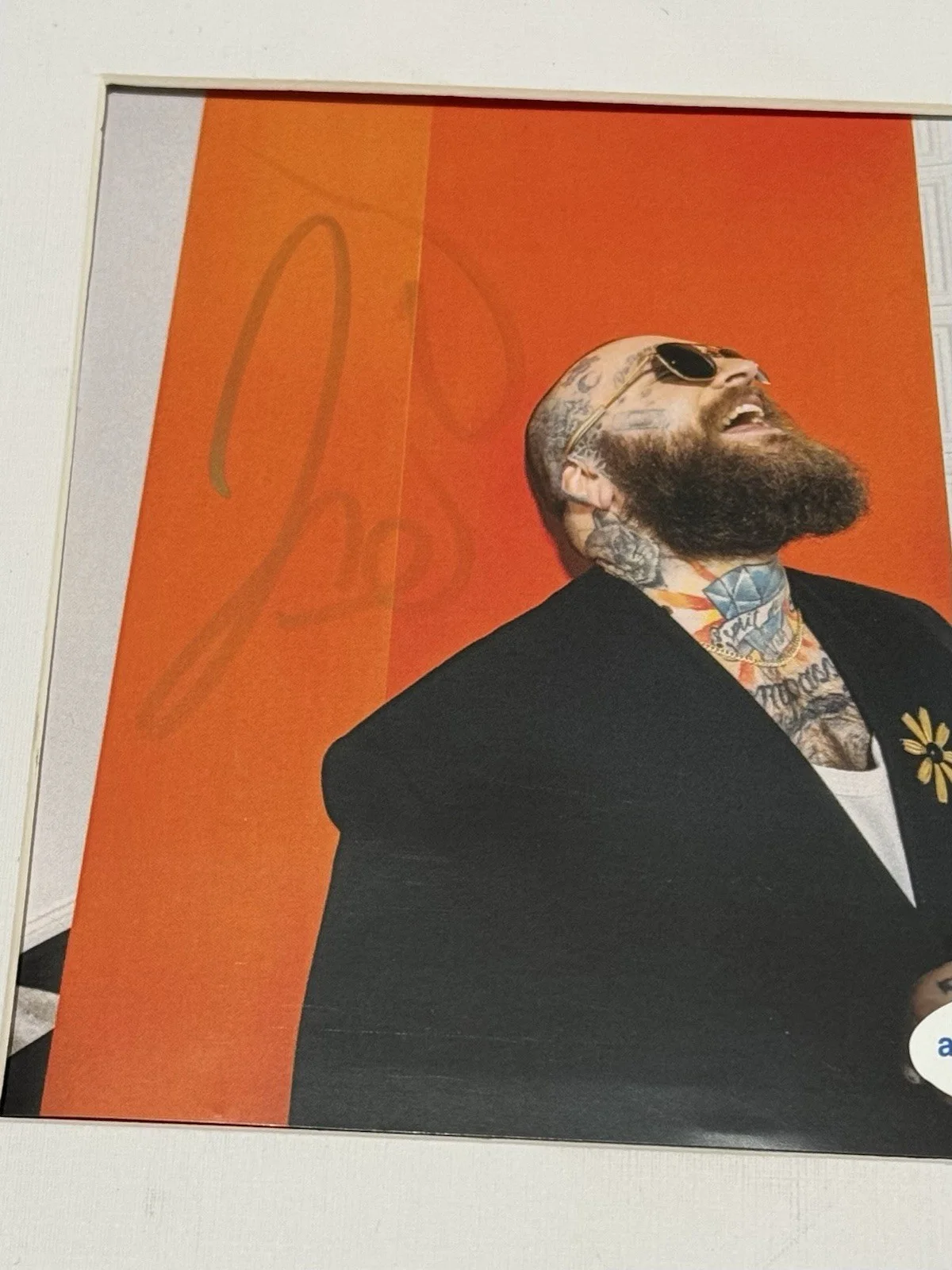 Teddy Swims Signed Autograph I've Tried Everything But Therapy P2 CD Framed ACOA, image 2