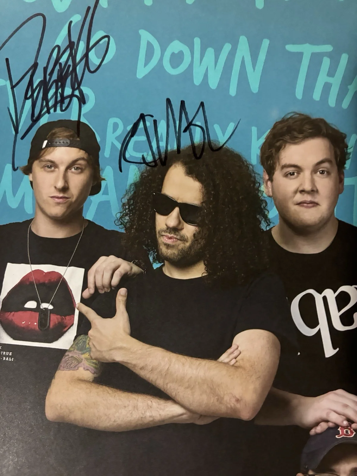 STATE CHAMPS AUTOGRAPHED SIGNED POSTER Band 18”x24” Alternative Press, image 4