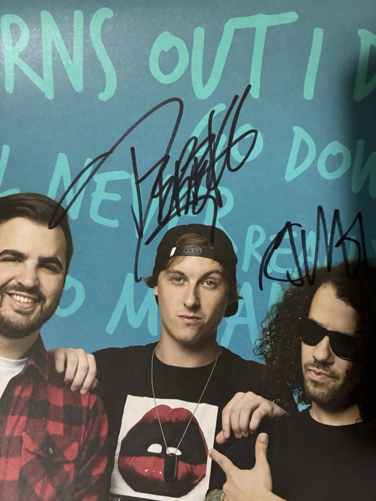 STATE CHAMPS AUTOGRAPHED SIGNED POSTER Band 18”x24” Alternative Press, image 5