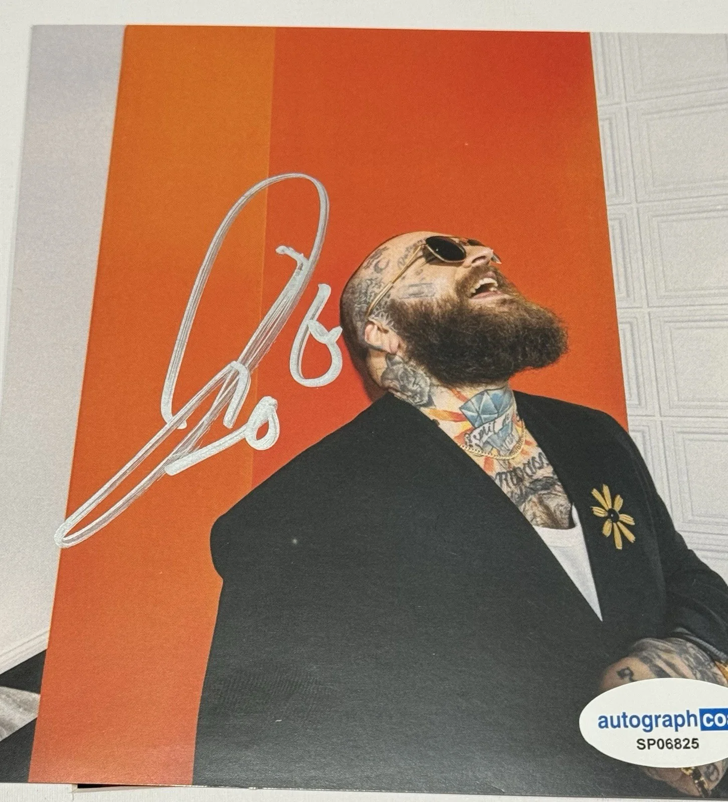 Teddy Swims Signed Autograph I've Tried Everything But Therapy P2 CD Framed ACOA, image 3