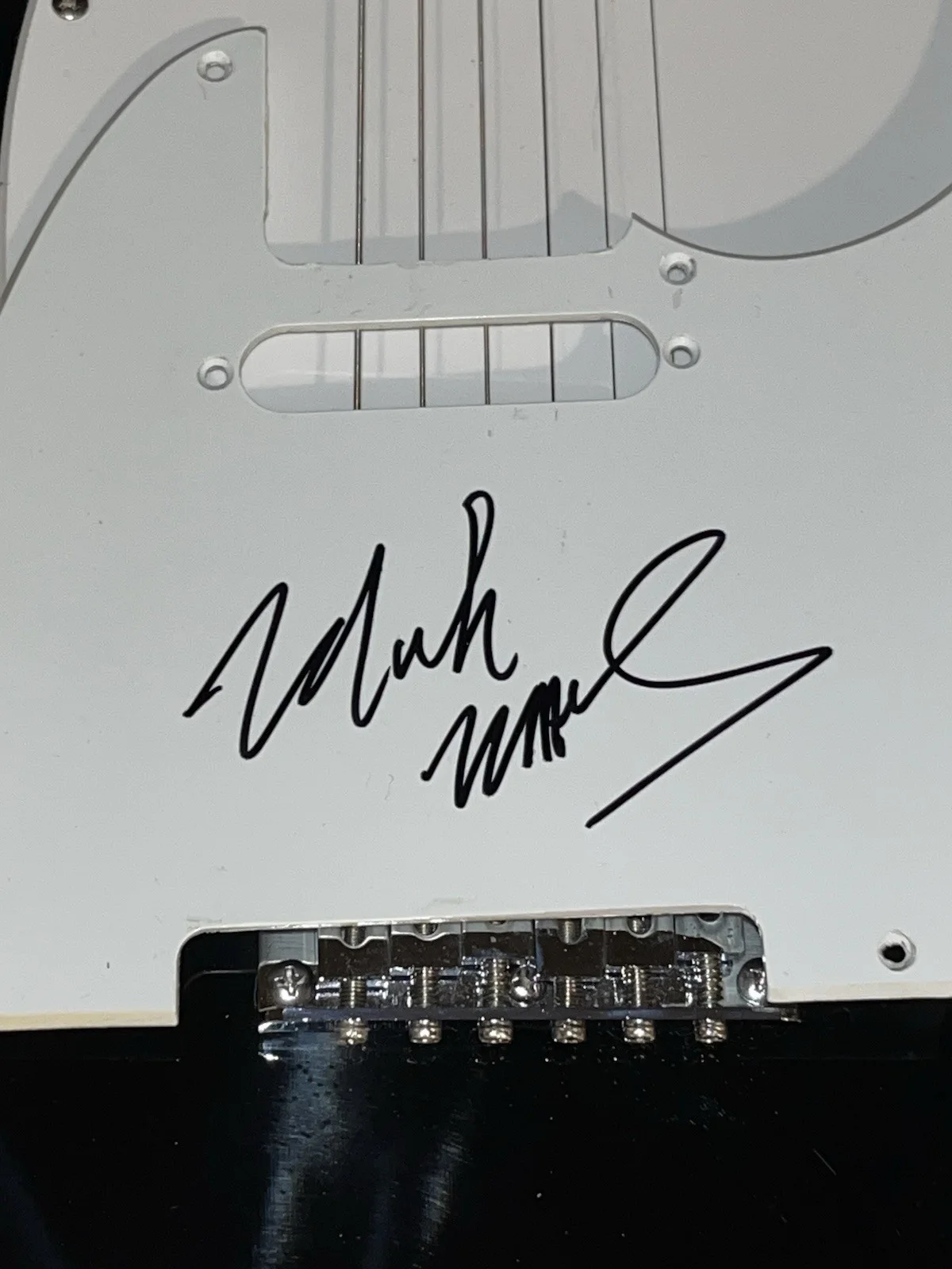 Mick Mars signed Telecaster Electric guitar Motley Crue, image 2