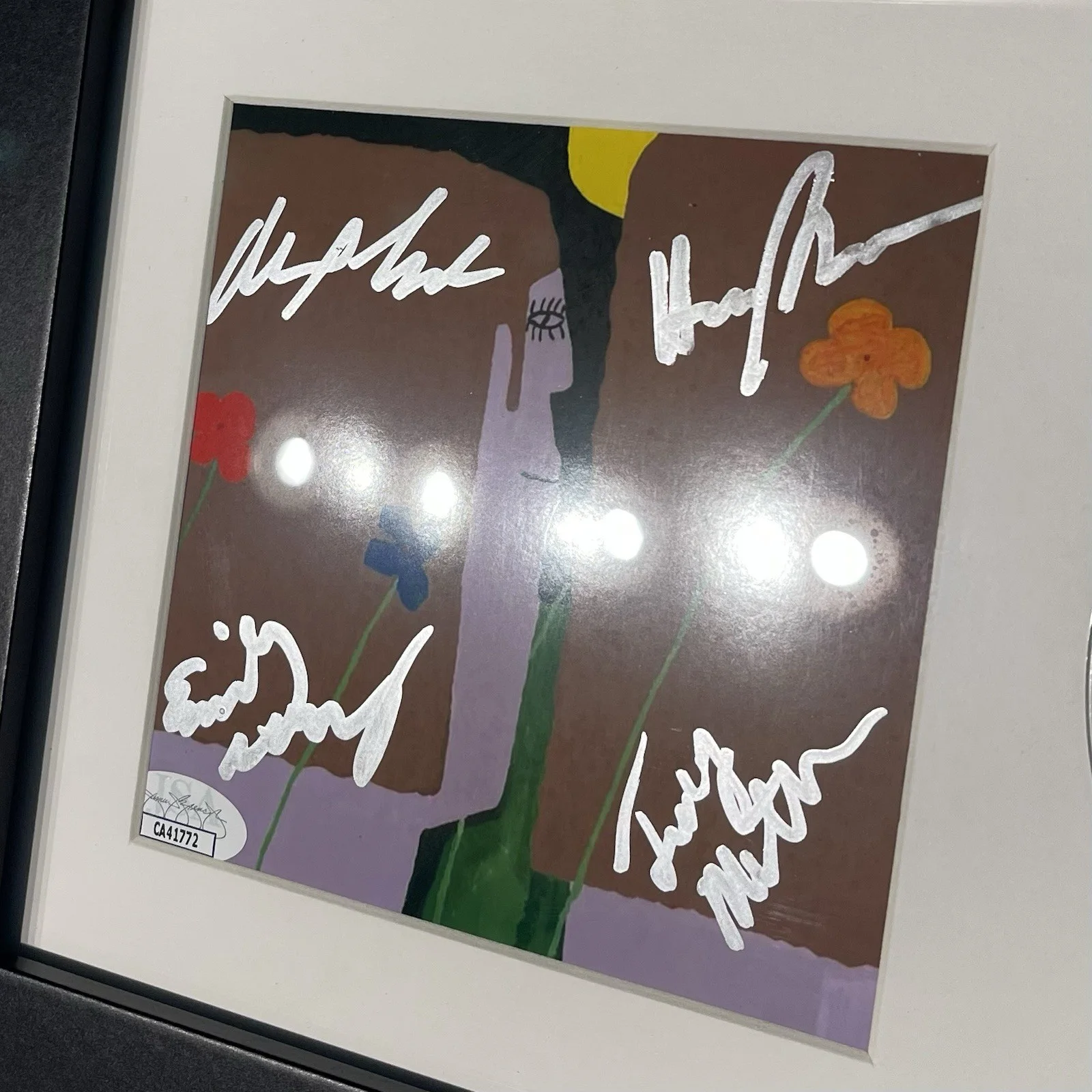 SLOW PULP FULL BAND SIGNED YARD CD ALBUM EMILY MASSEY AUTOGRAPH FRAMED JSA COA, изображение 3
