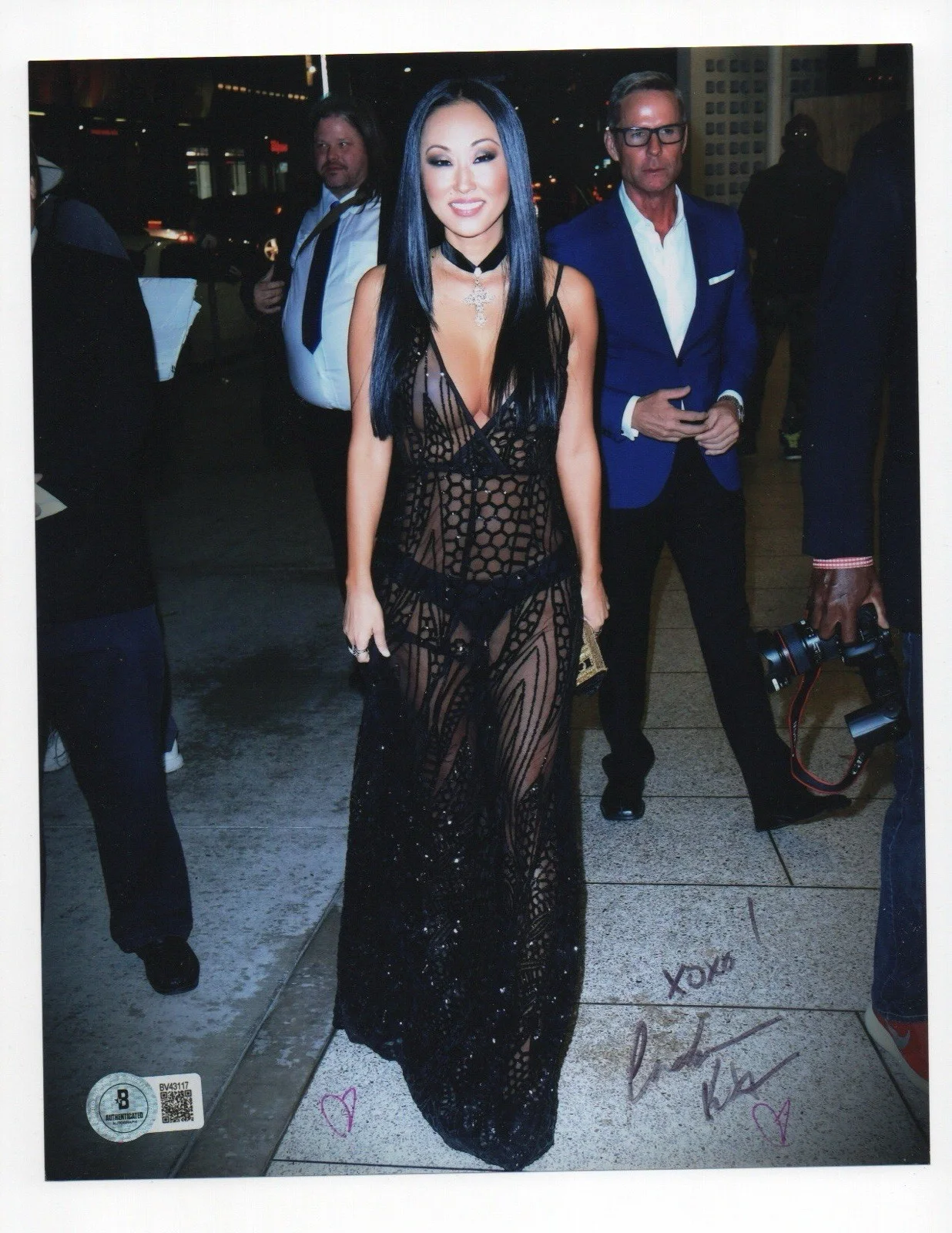 Candace Kita — Candace Kita autographed signed 8x10 photo Beckett BAS COA Sexy Hot Model Naomi