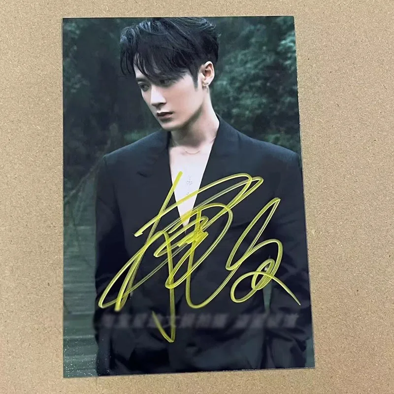 Tan Jianci Signed Photo Autograph Photo Collection, image 2