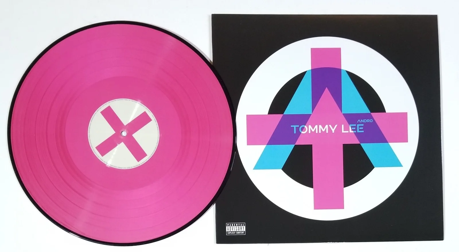 Tommy Lee of Motley Crue REAL SIGNED Andro Vinyl Record #4 JSA COA Autographed, изображение 4
