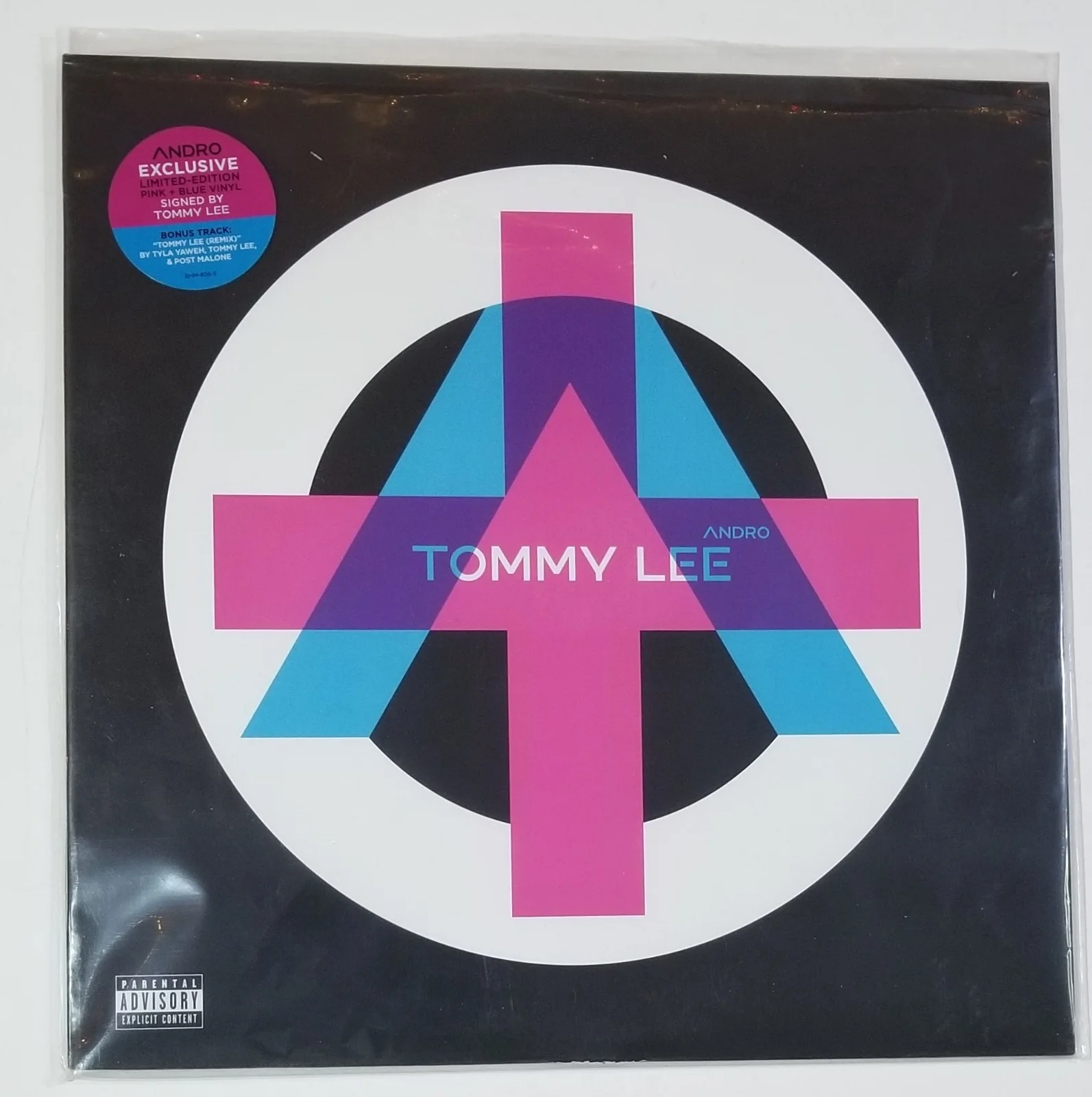 Tommy Lee of Motley Crue REAL SIGNED Andro Vinyl Record #4 JSA COA Autographed, изображение 5
