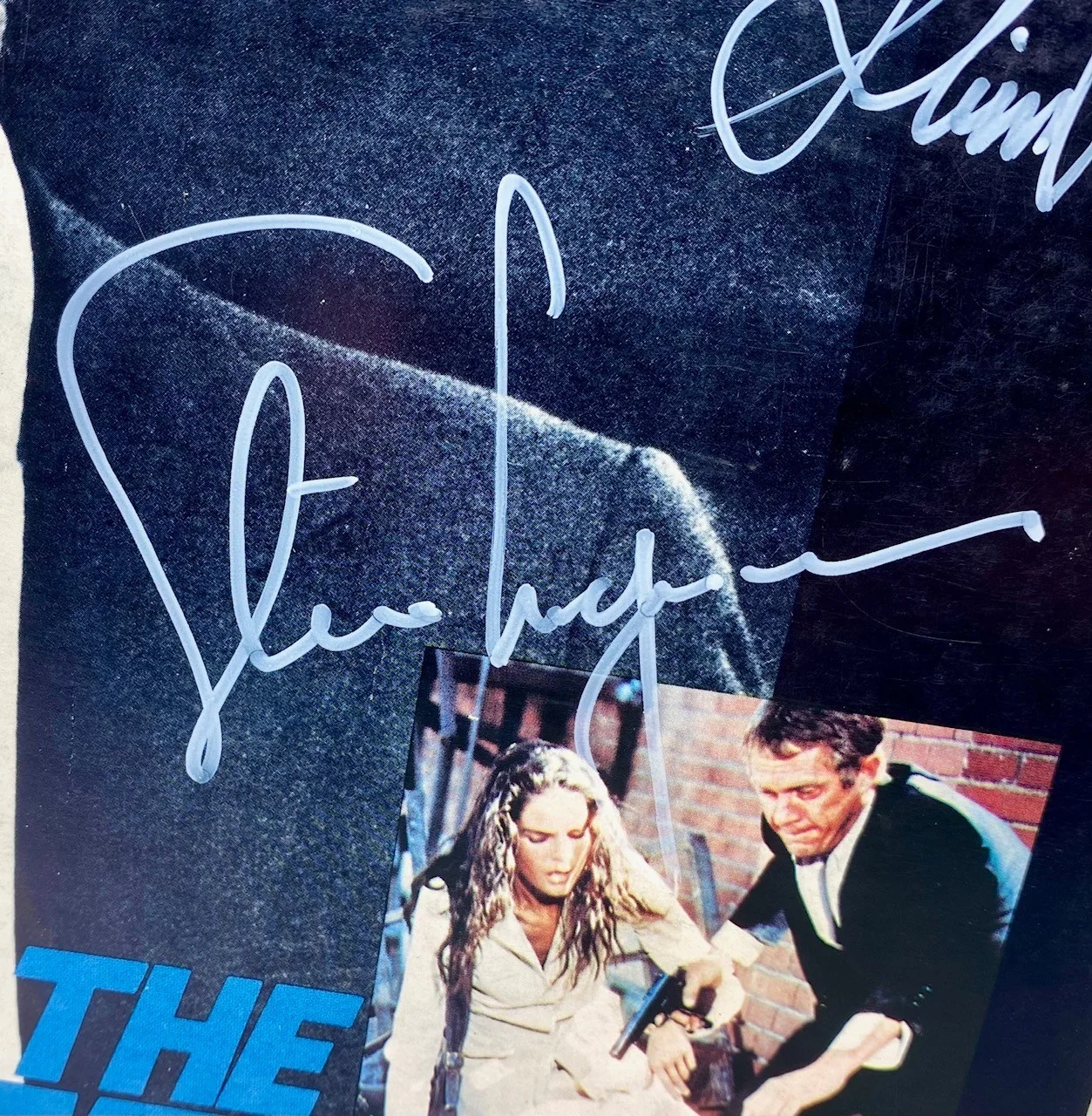 Cast — Steve McQueen The Getaway Movie Program Cast Signed Sam Peckinpah Al Lettieri, изображение 2