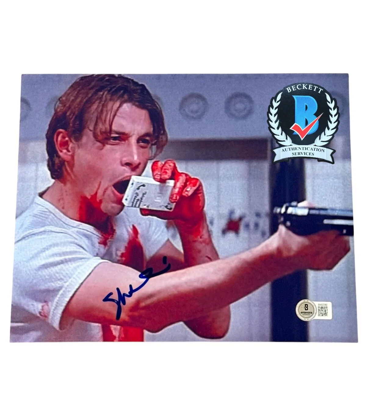 Skeet Ulrich — SKEET ULRICH SIGNED SCREAM 8x10 PHOTO BECKETT COA