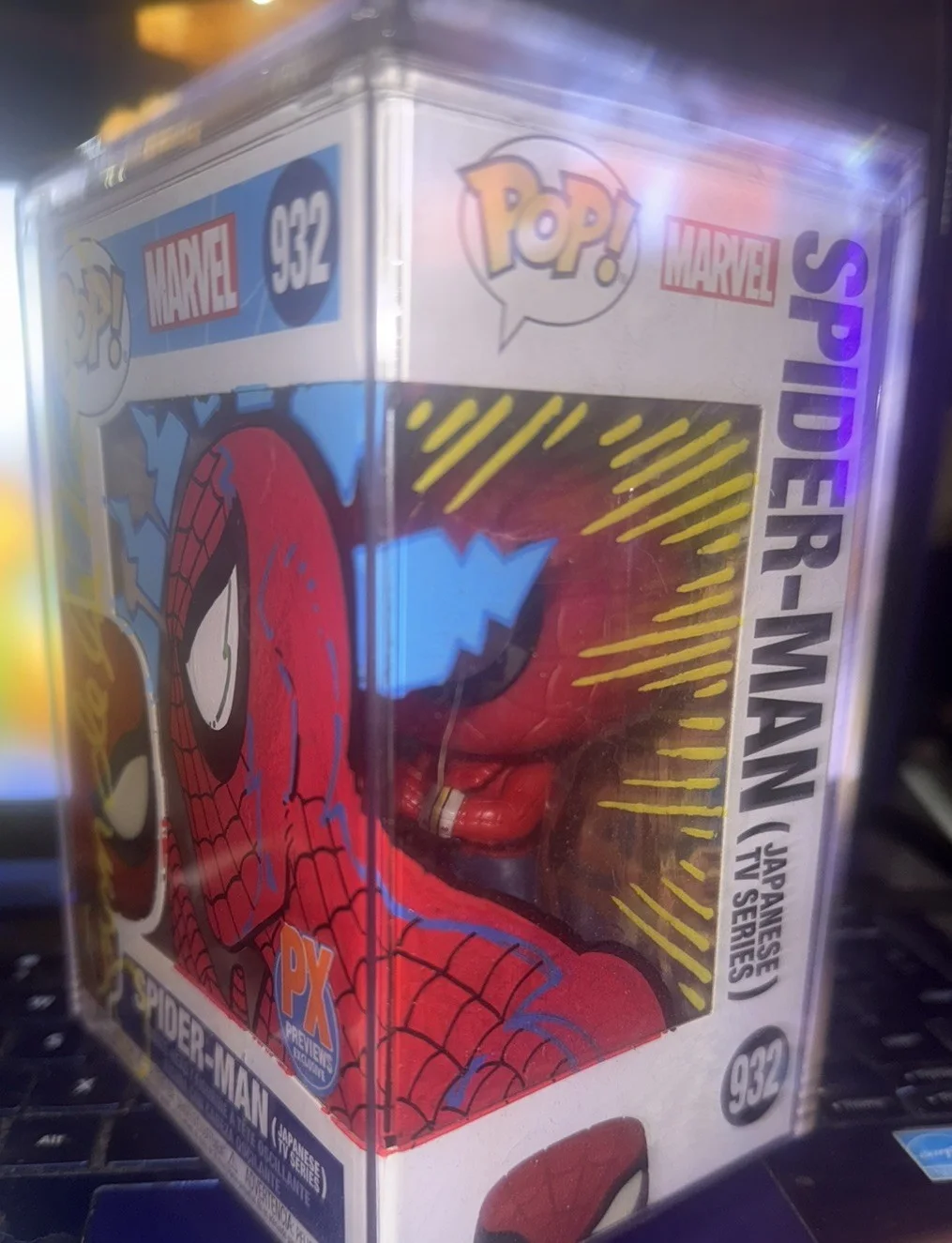Sam De La Rosa Signed And Sketched Spider-man Exclusive Funko Pop Beckett, изображение 3