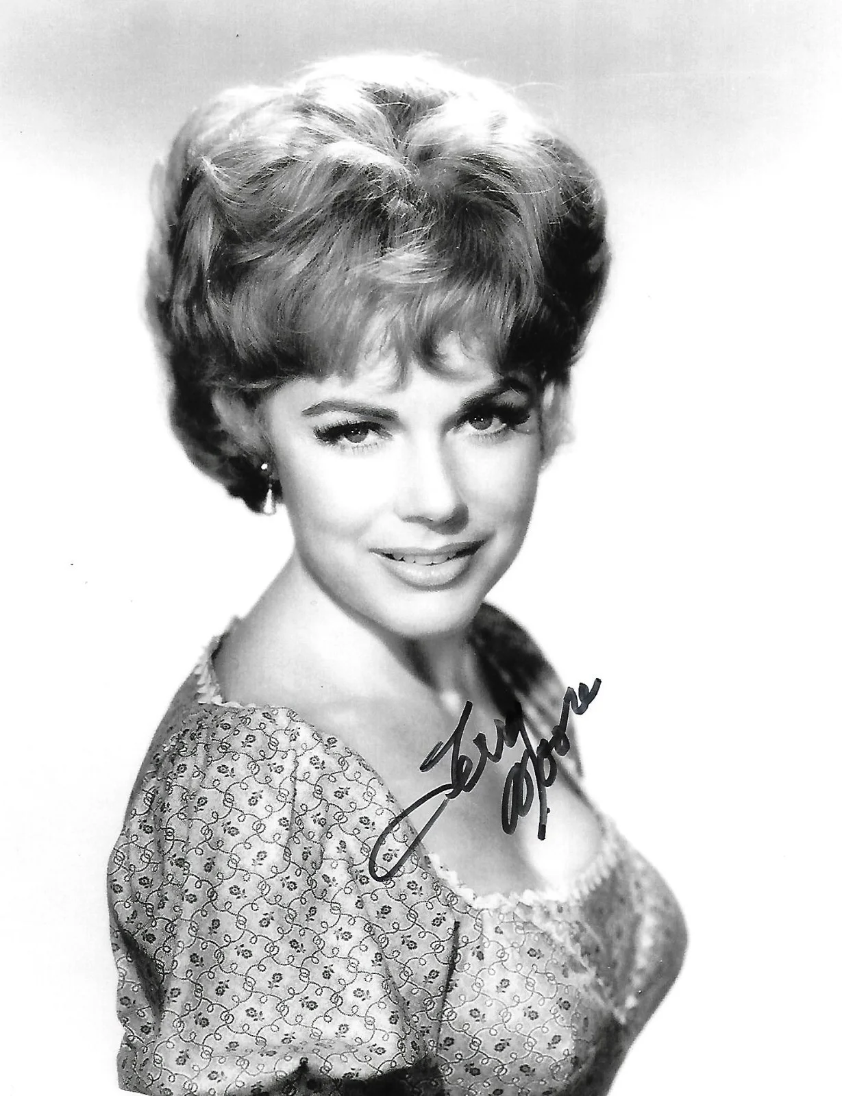Terry Moore — Terry Moore signed 8x10 photo Come Back, Little Sheba Empire Actor COA LOOK!