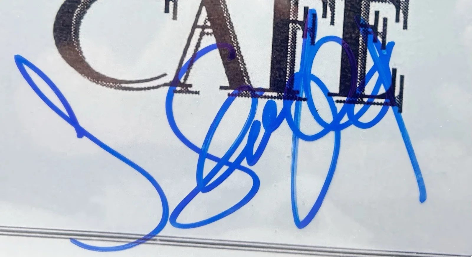 Jerry Seinfeld — Jerry Seinfeld Signed Monk’s Cafe Full Size Menu Replica Autographed JSA COA, image 3
